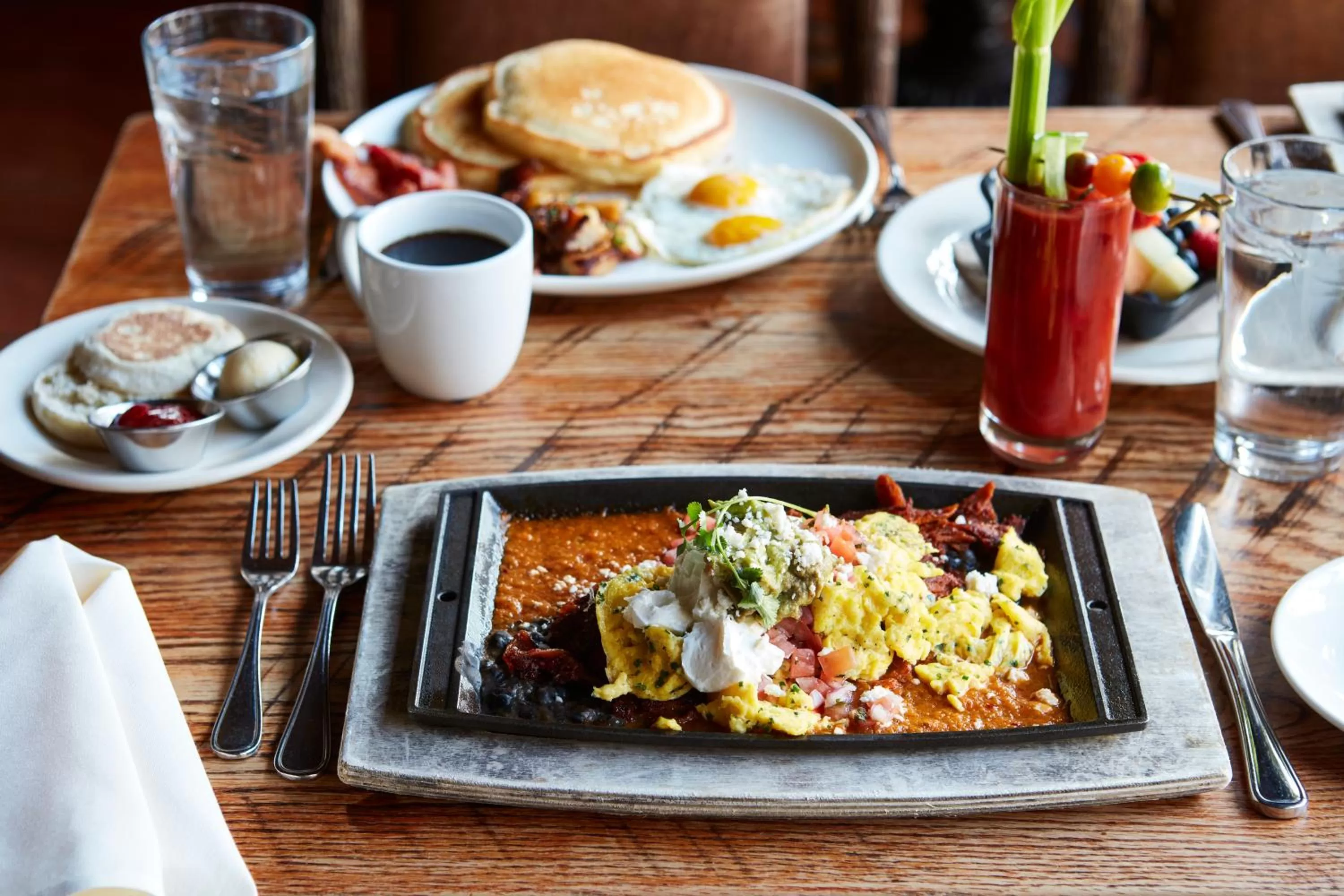 Breakfast in Sundance Mountain Resort
