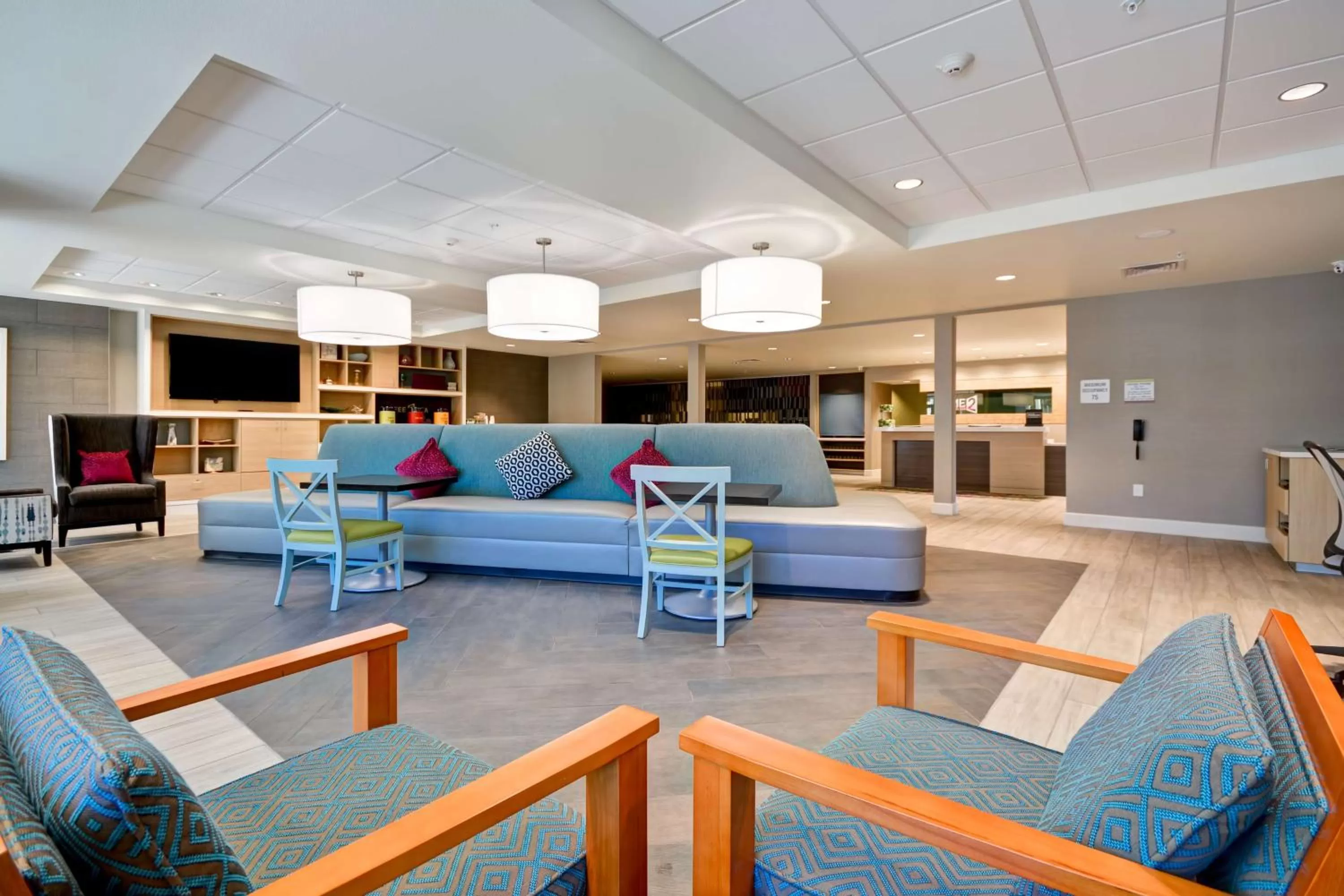 Lobby or reception in Home2 Suites By Hilton Livermore