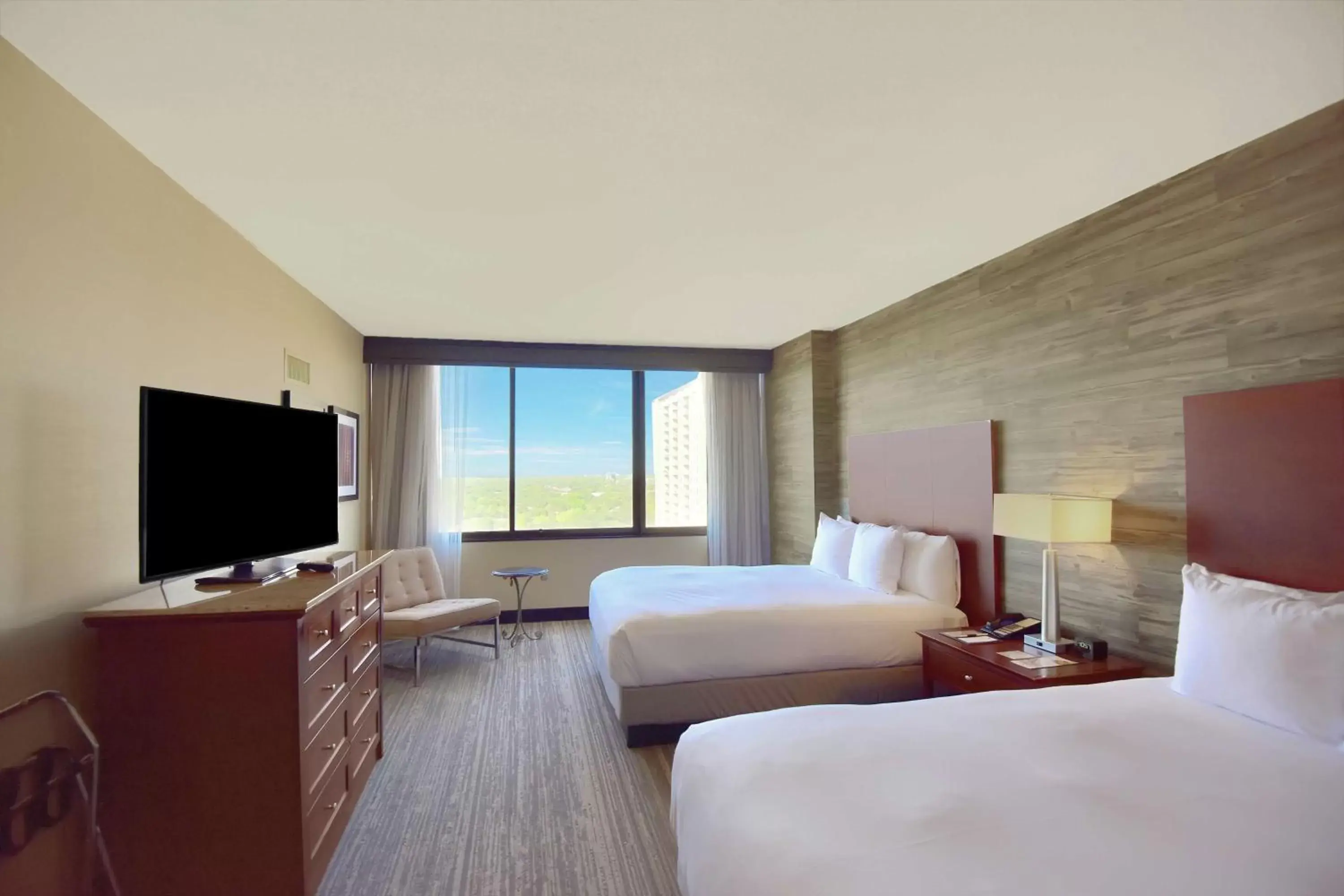 Queen Room with Two Queen Beds - Disability Access with Roll In Shower in DoubleTree by Hilton Hotel & Suites Houston by the Galleria Queen Room with Two Queen Beds - Disability Access with Roll In Shower in DoubleTree by Hilton Hotel & Suites Houston by the Galleria