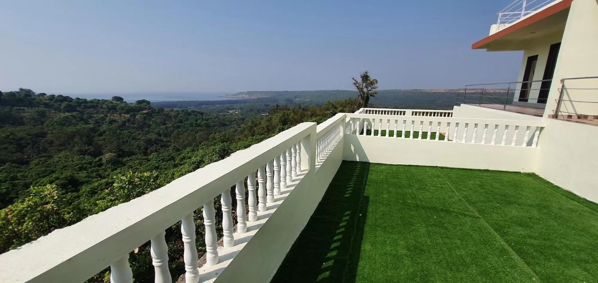 Balcony/Terrace in Mango Valley Resort Ganpatipule