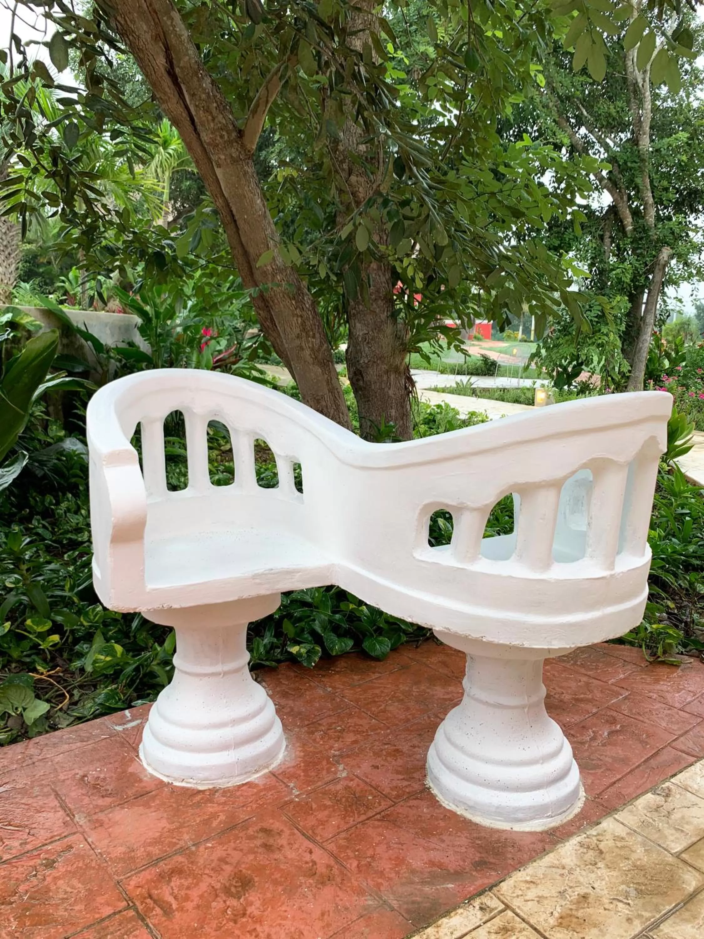 Patio in Hacienda María Elena Yucatán