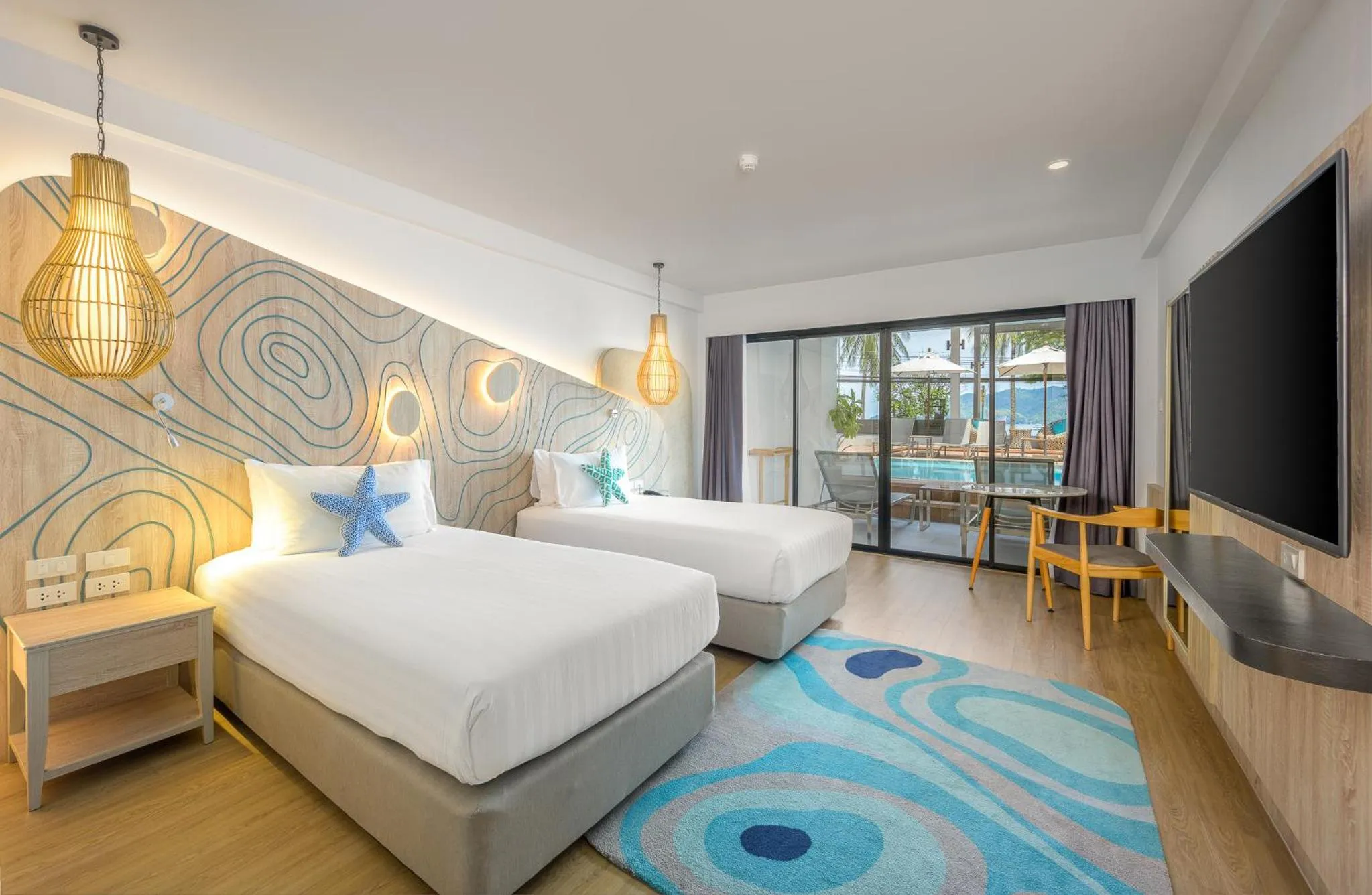 Bedroom, Bed in LIV Hotel Phuket Patong Beachfront