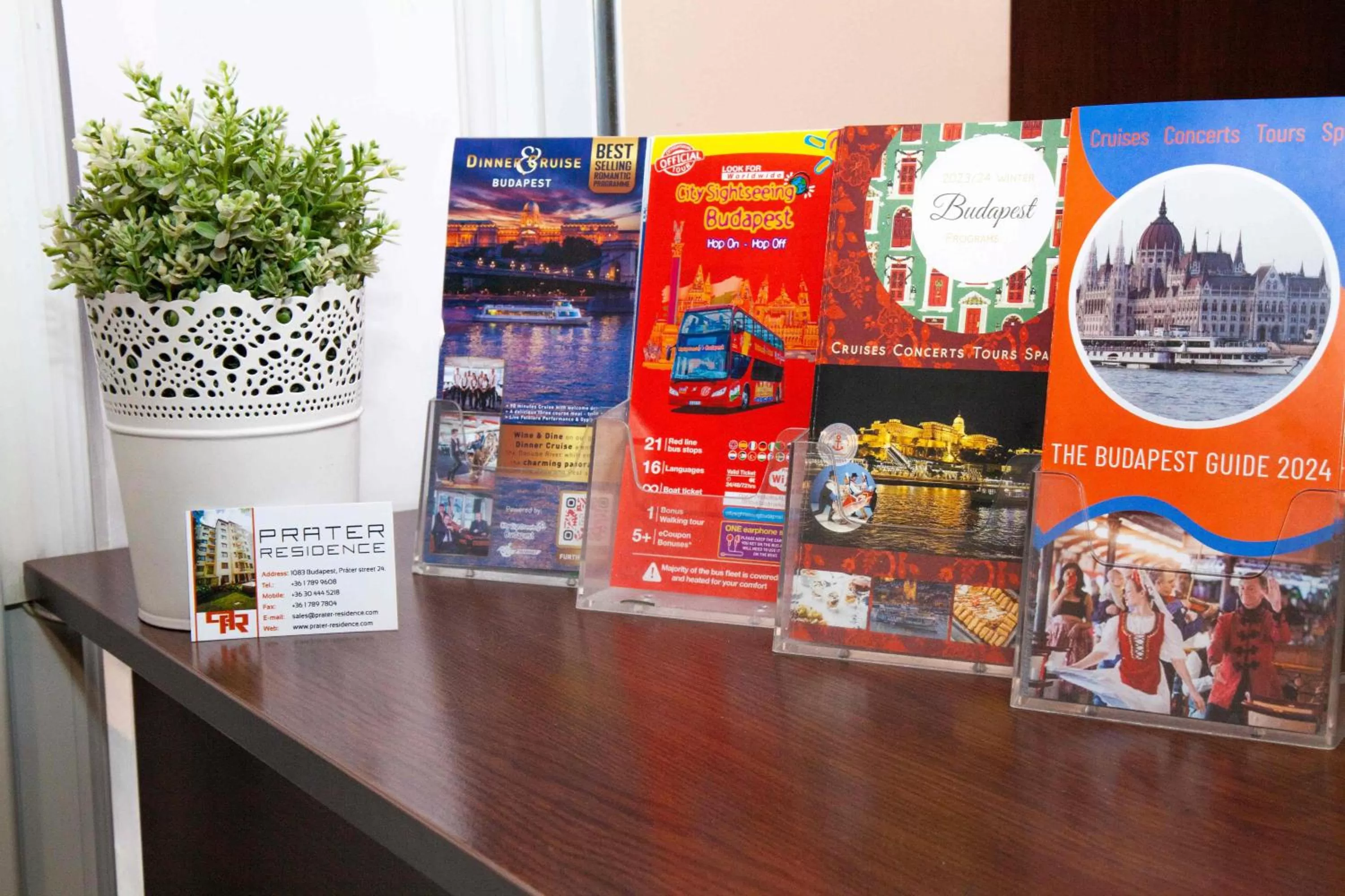 Lobby or reception in Prater Residence Aparthotel