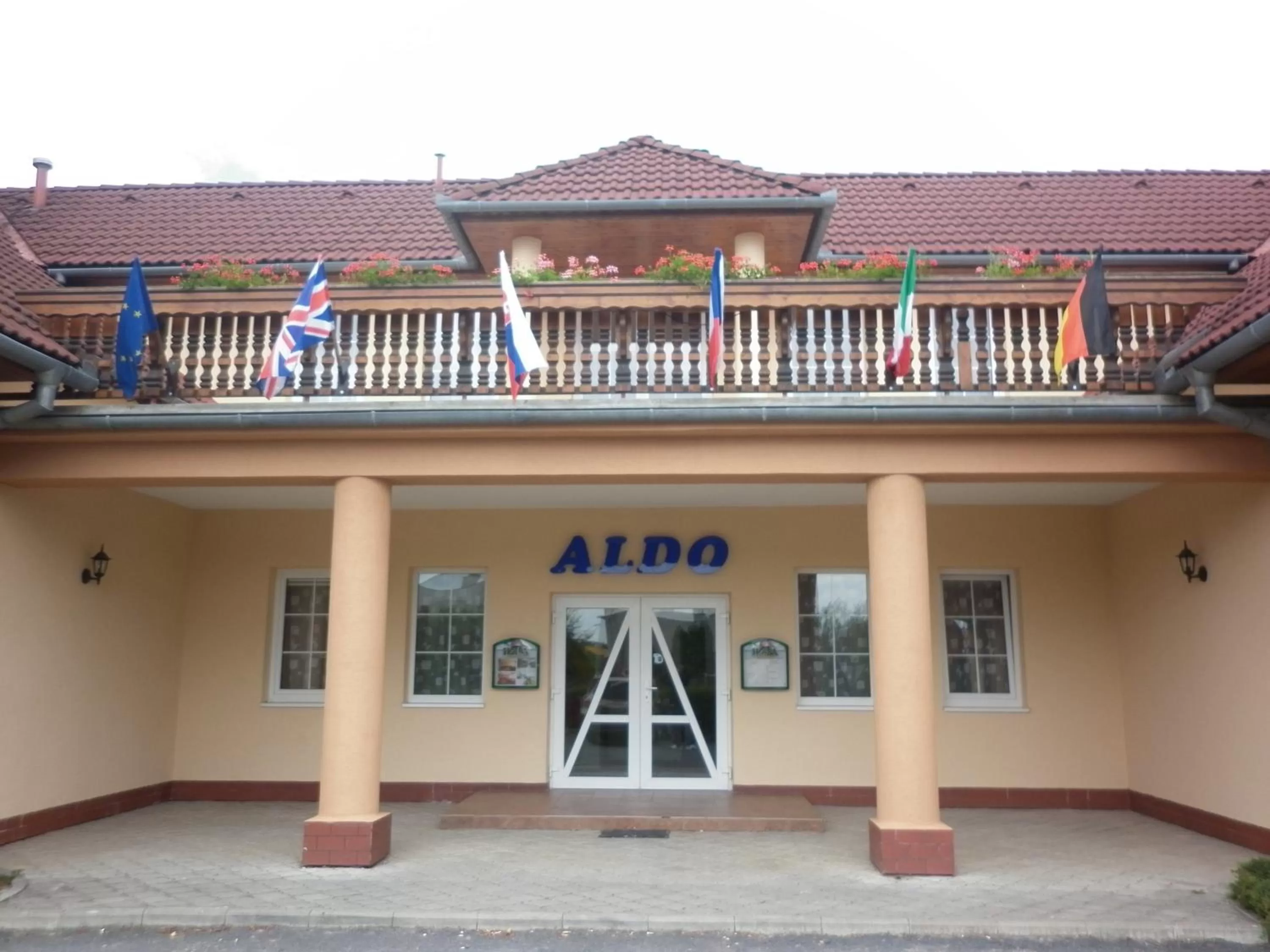 Property building in Hotel Aldo
