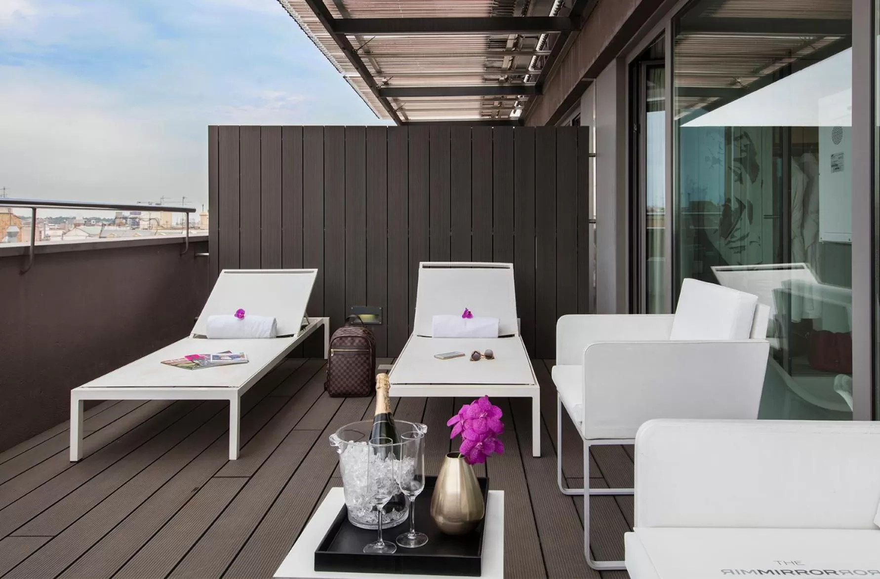 Balcony/Terrace in The Mirror Barcelona - Adults Only