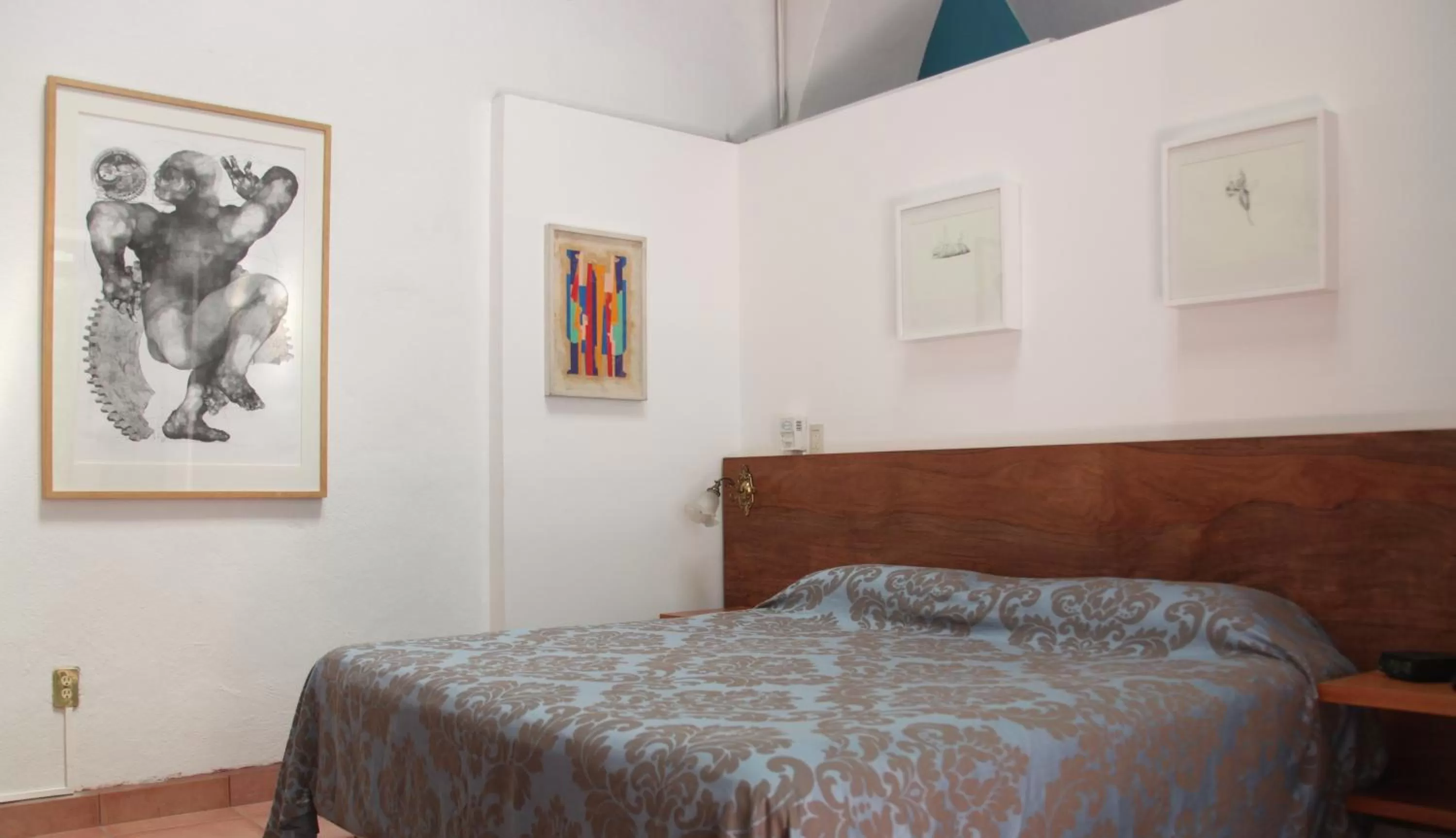 Photo of the whole room, Bed in La Casa del Atrio