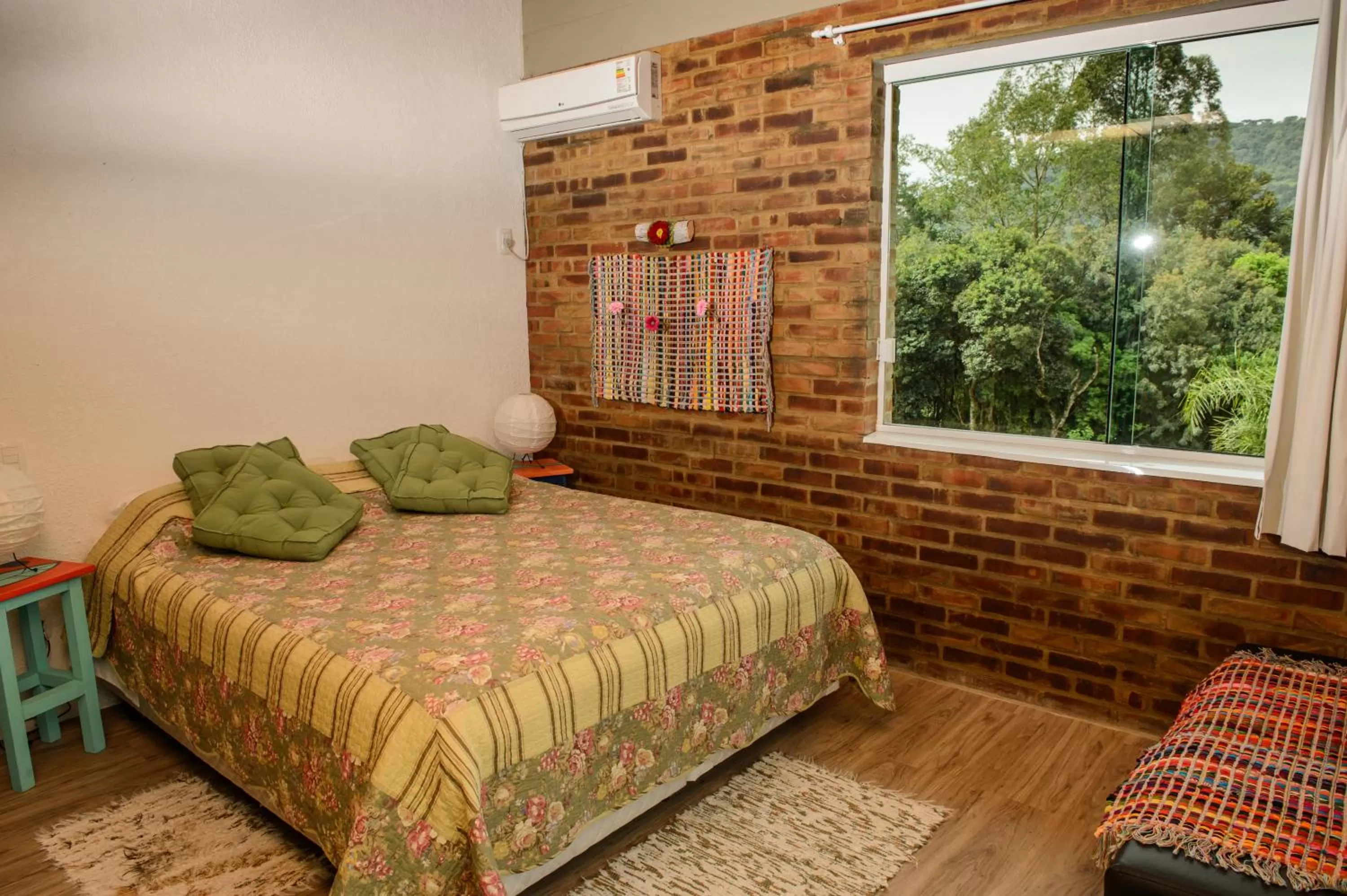 Bed in Bina's Haus Pousada, Cafeteria e Atelier