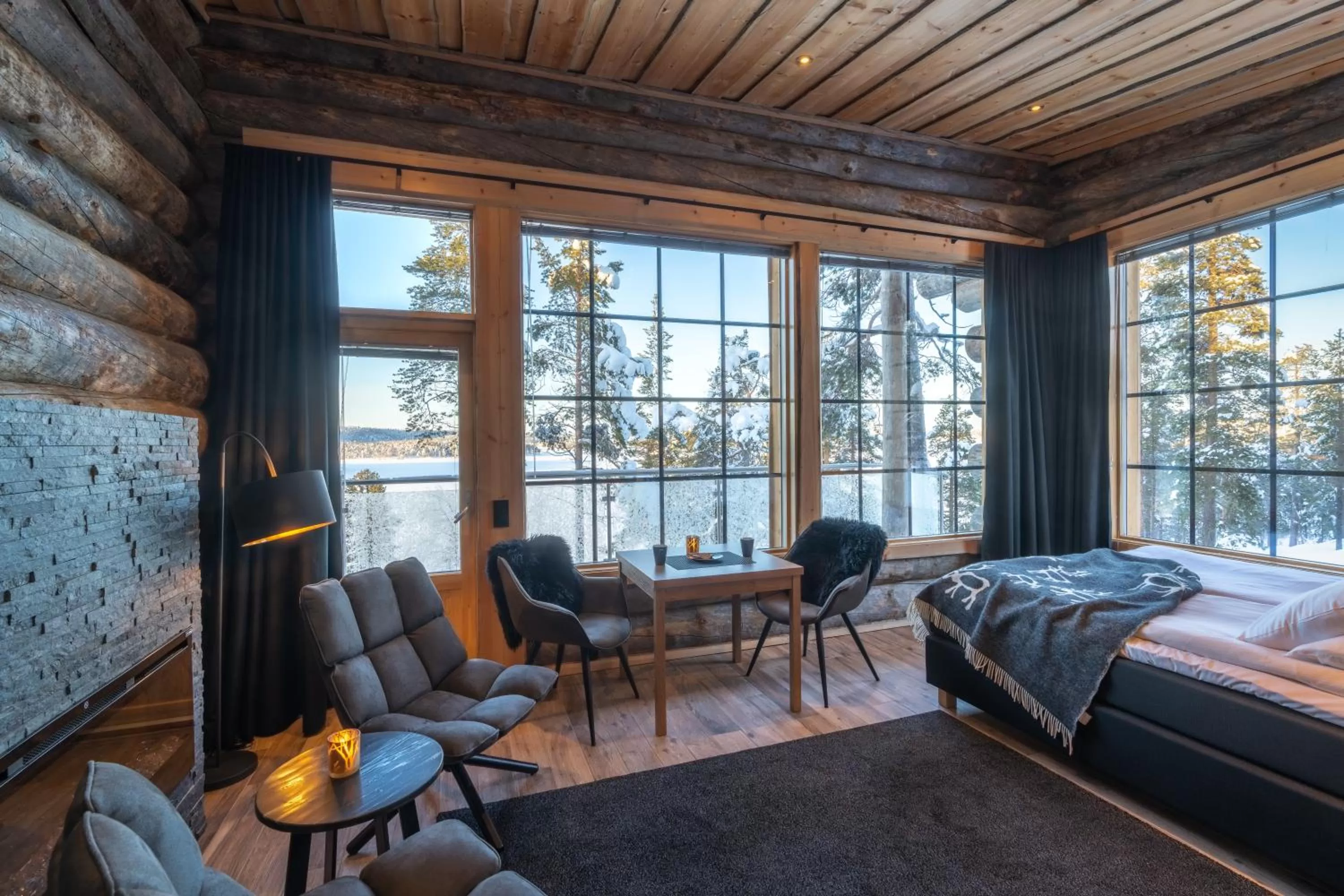 Bedroom in Wilderness Hotel Nangu & Igloos