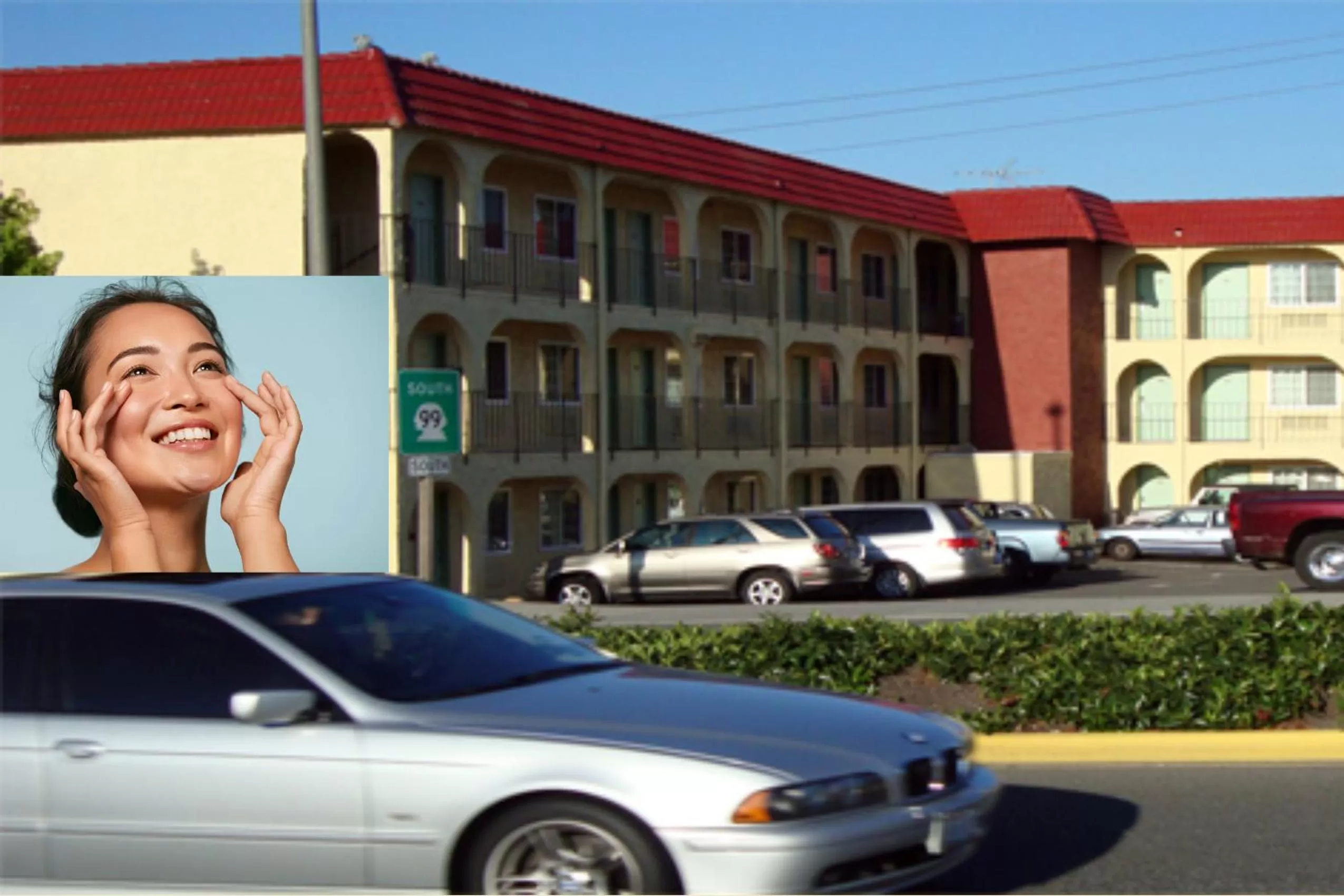 Property building in Skyway Inn - Seatac