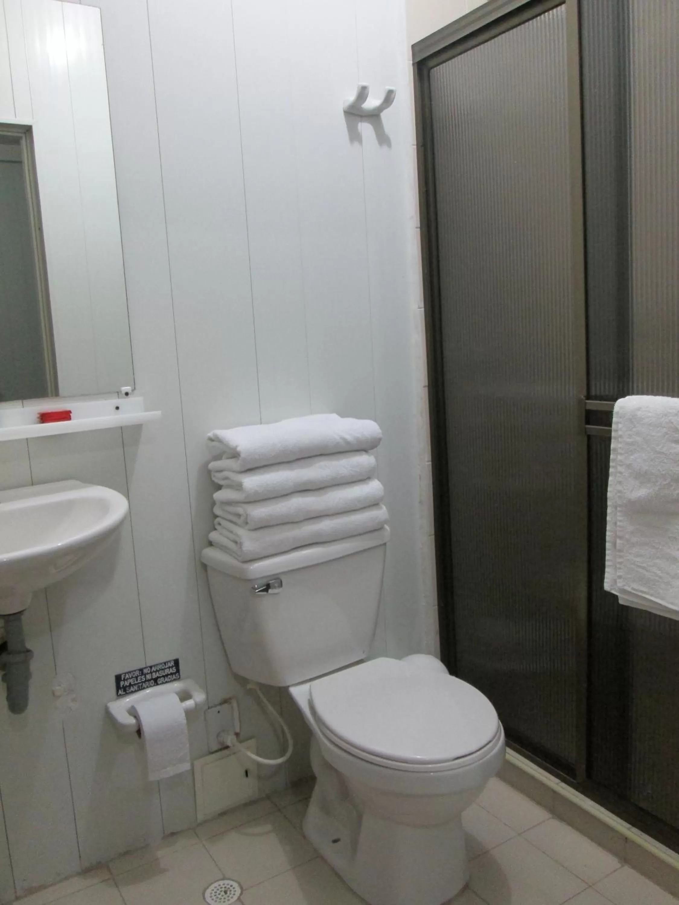 Bathroom in Cabañas Las Bifloras