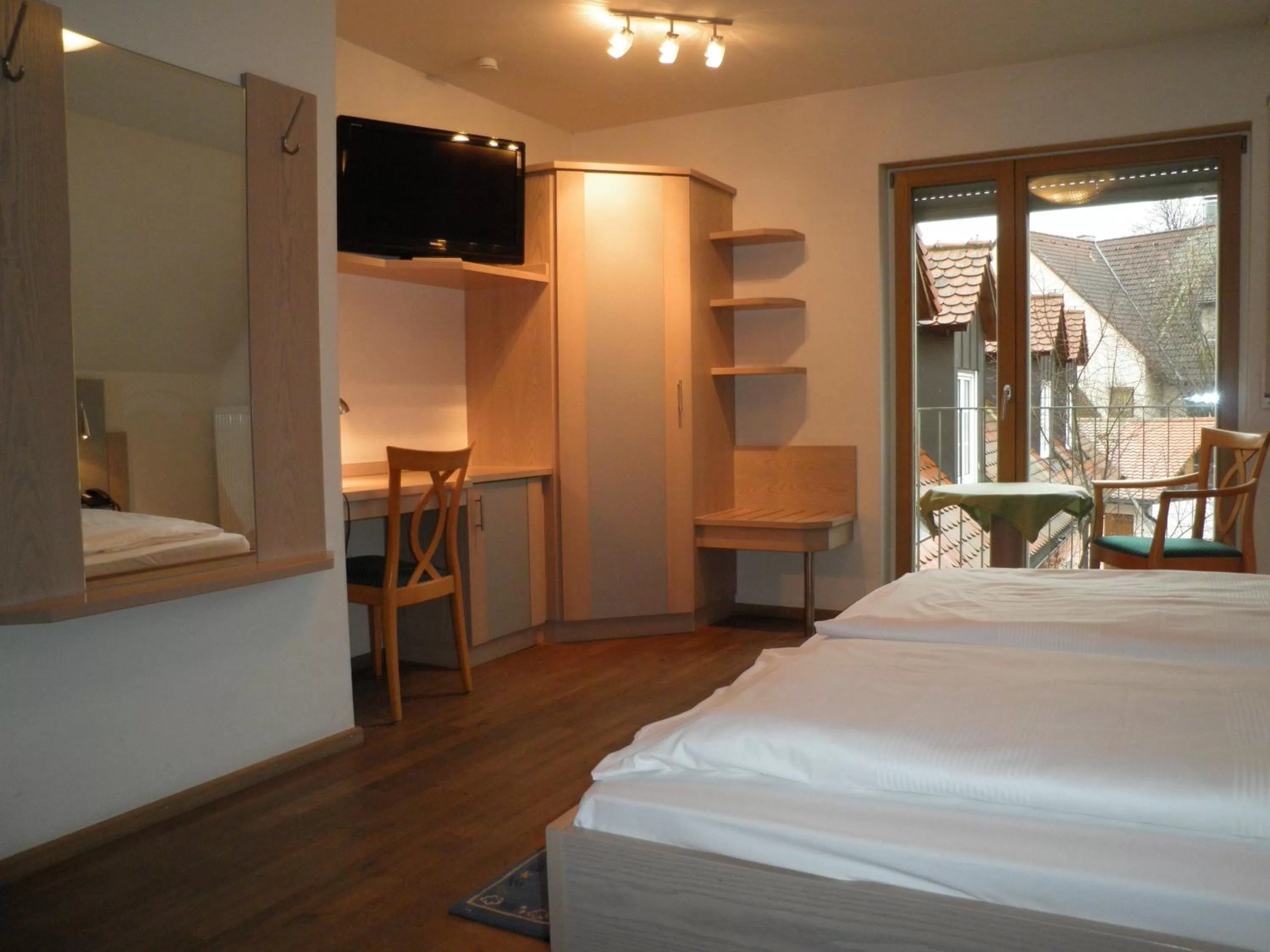 Bed in Hotel und Gasthof Ritter St. Georg