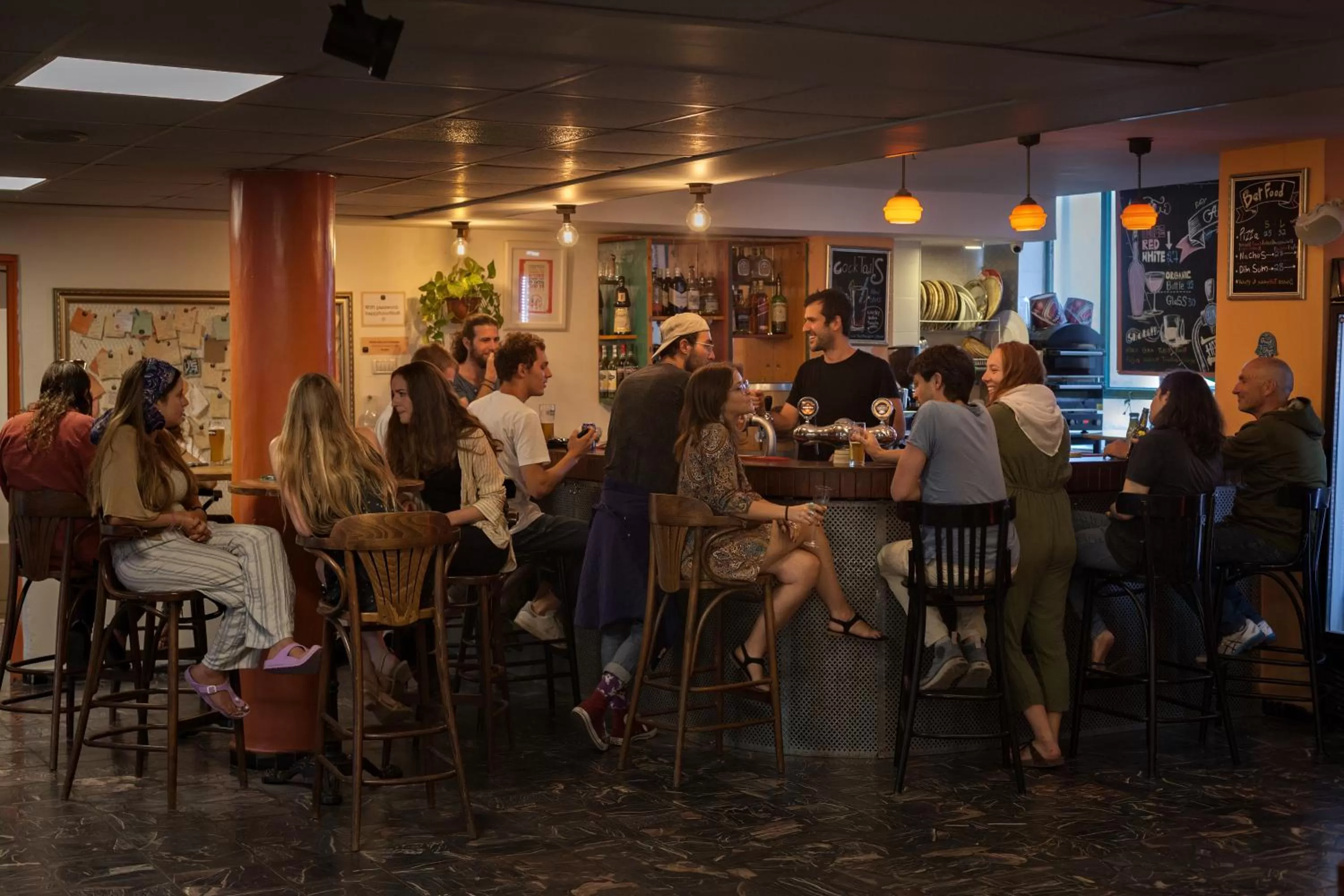 Communal lounge/ TV room in Abraham Jerusalem