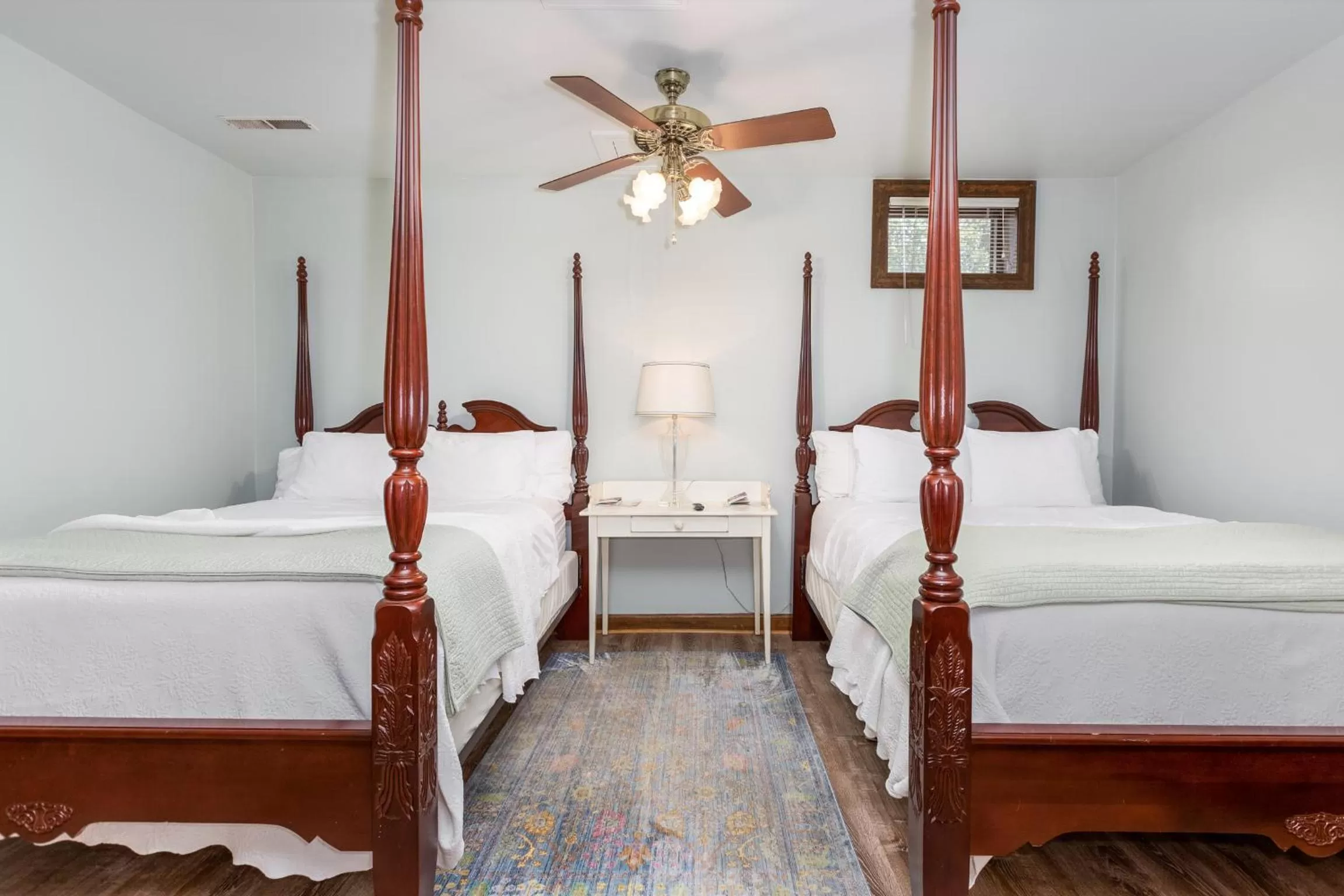 Bed in The Shaffner Inn