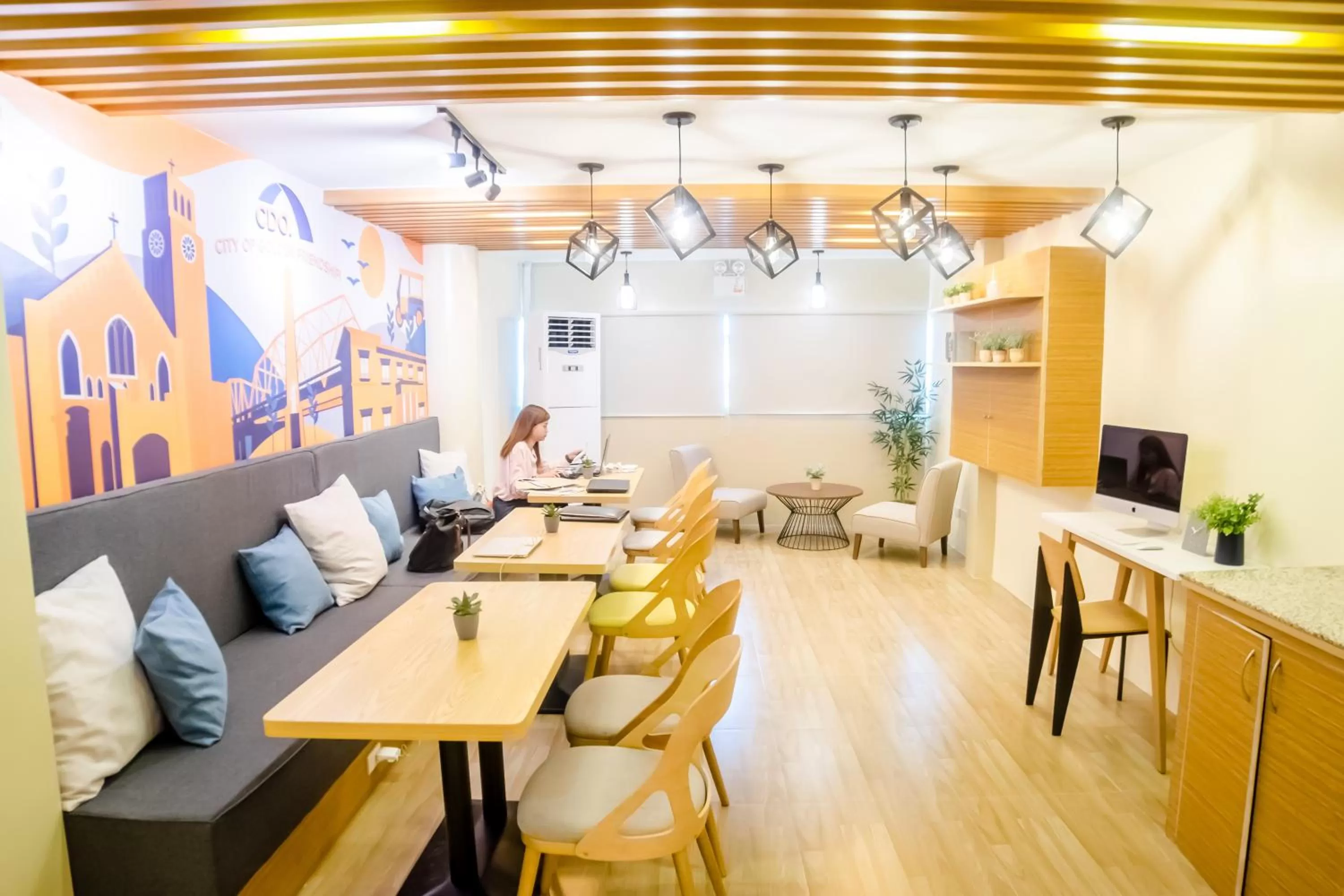 Living room in Bridge Hotel