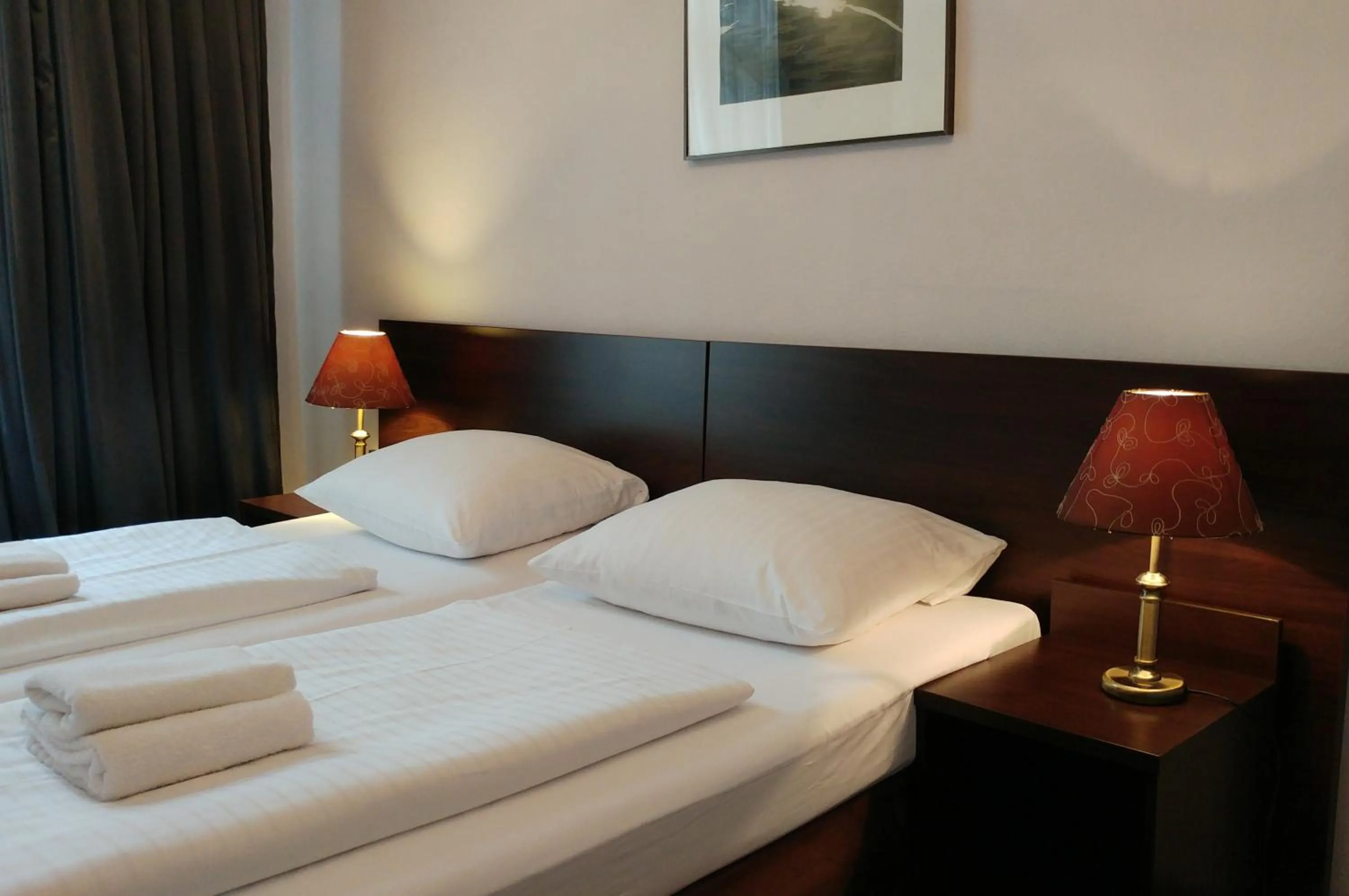 Bed in Hotel Xantener Eck