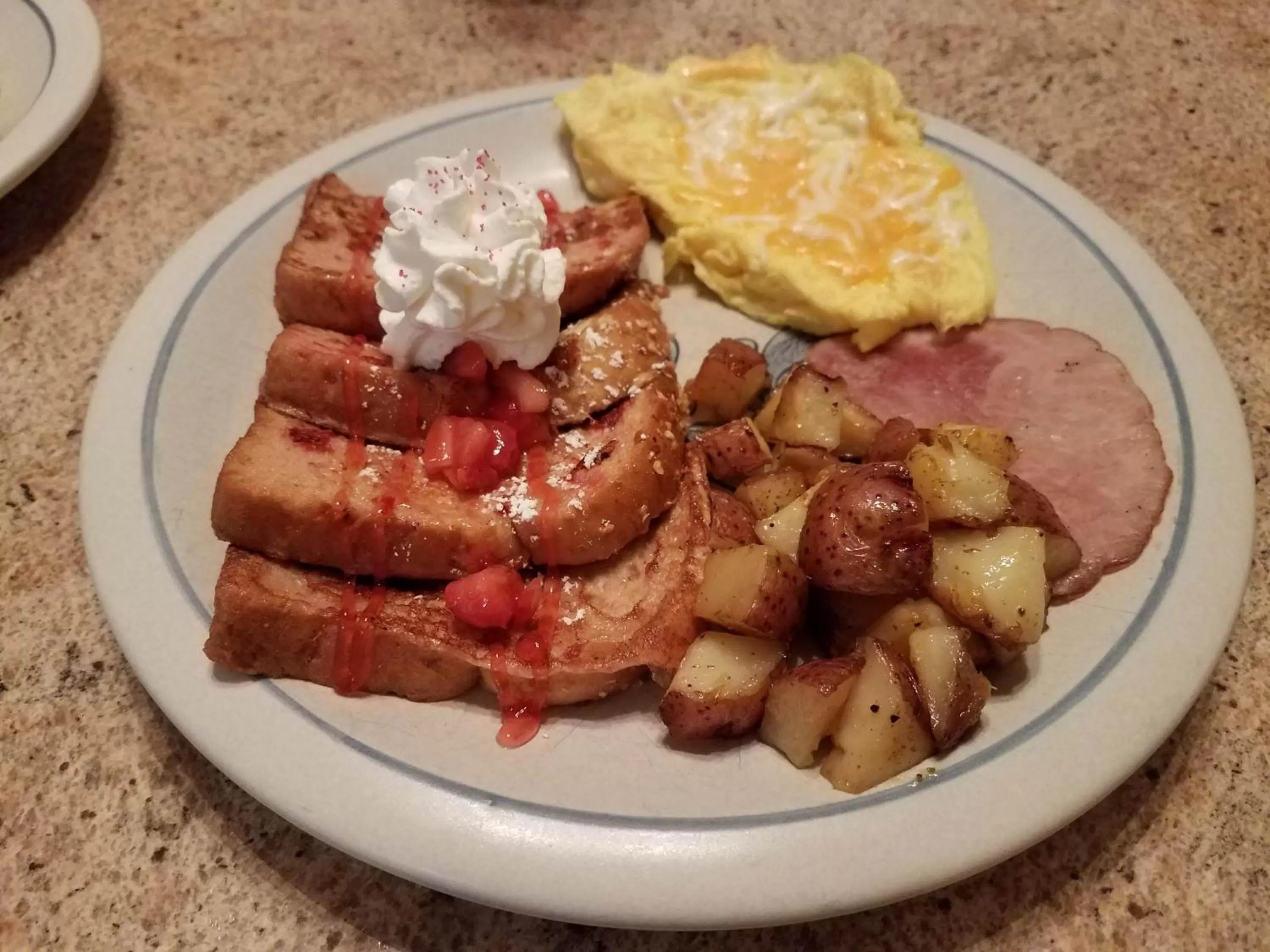 Food close-up in Spencer House Bed & Breakfast