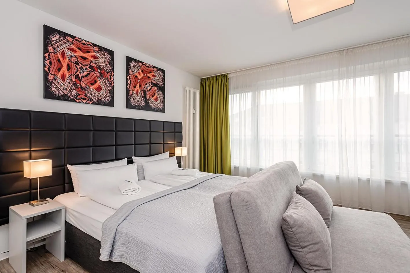 Bed in Apartments Rosenthal Residence