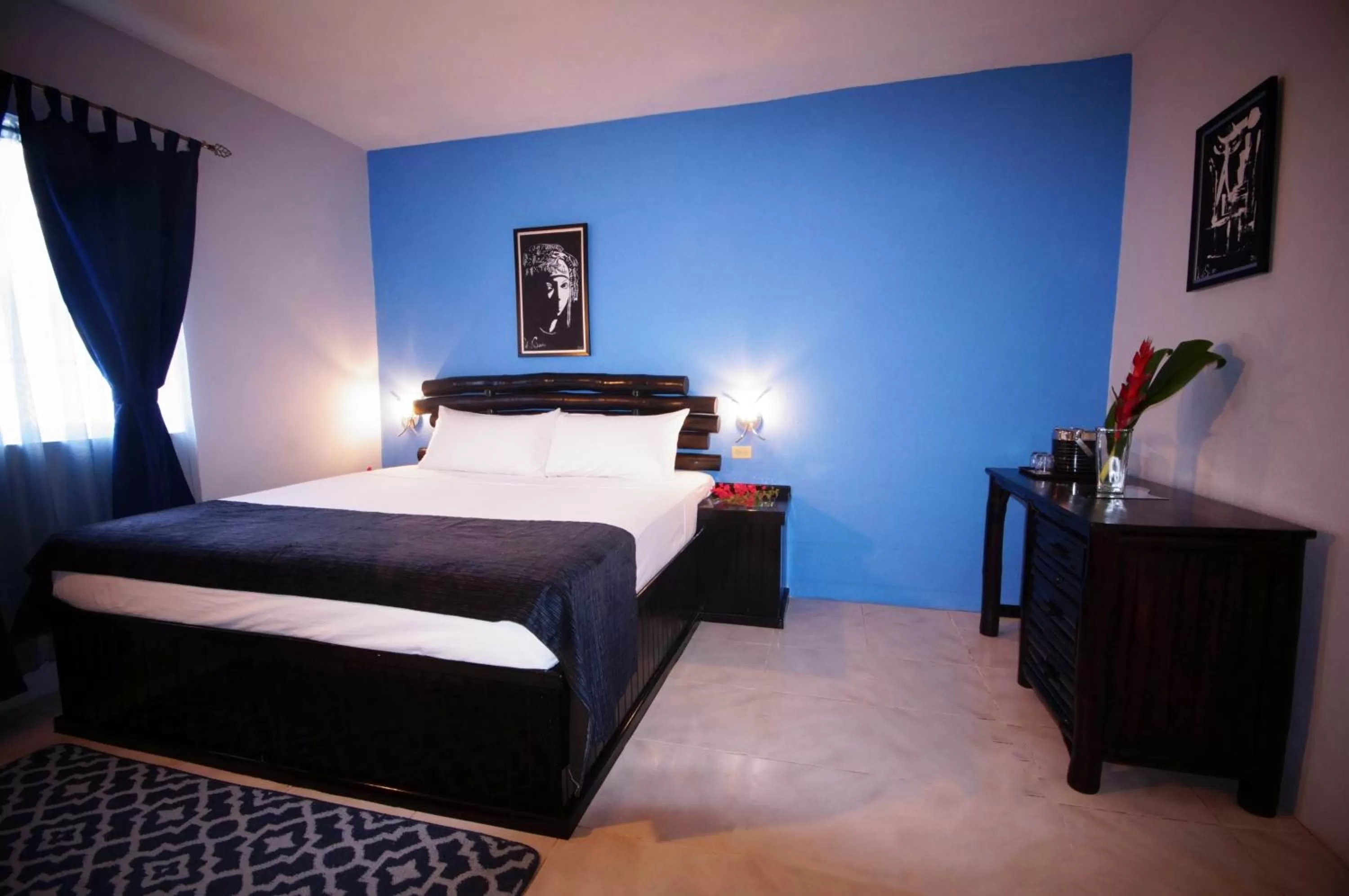 Bedroom, Bed in Hotel Tim Bamboo