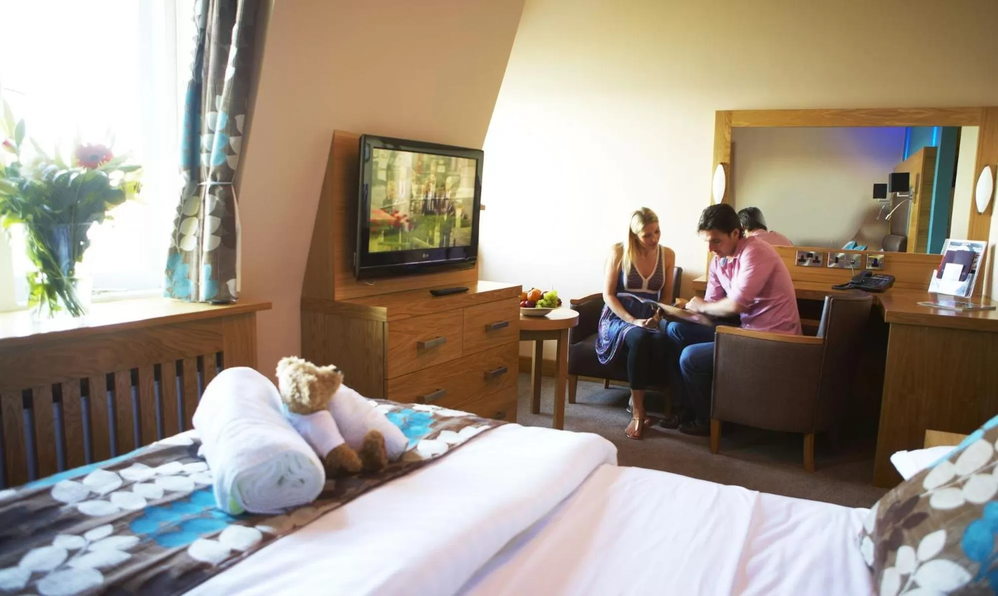 Bedroom, Bed in Crown Spa Hotel Scarborough by Compass Hospitality