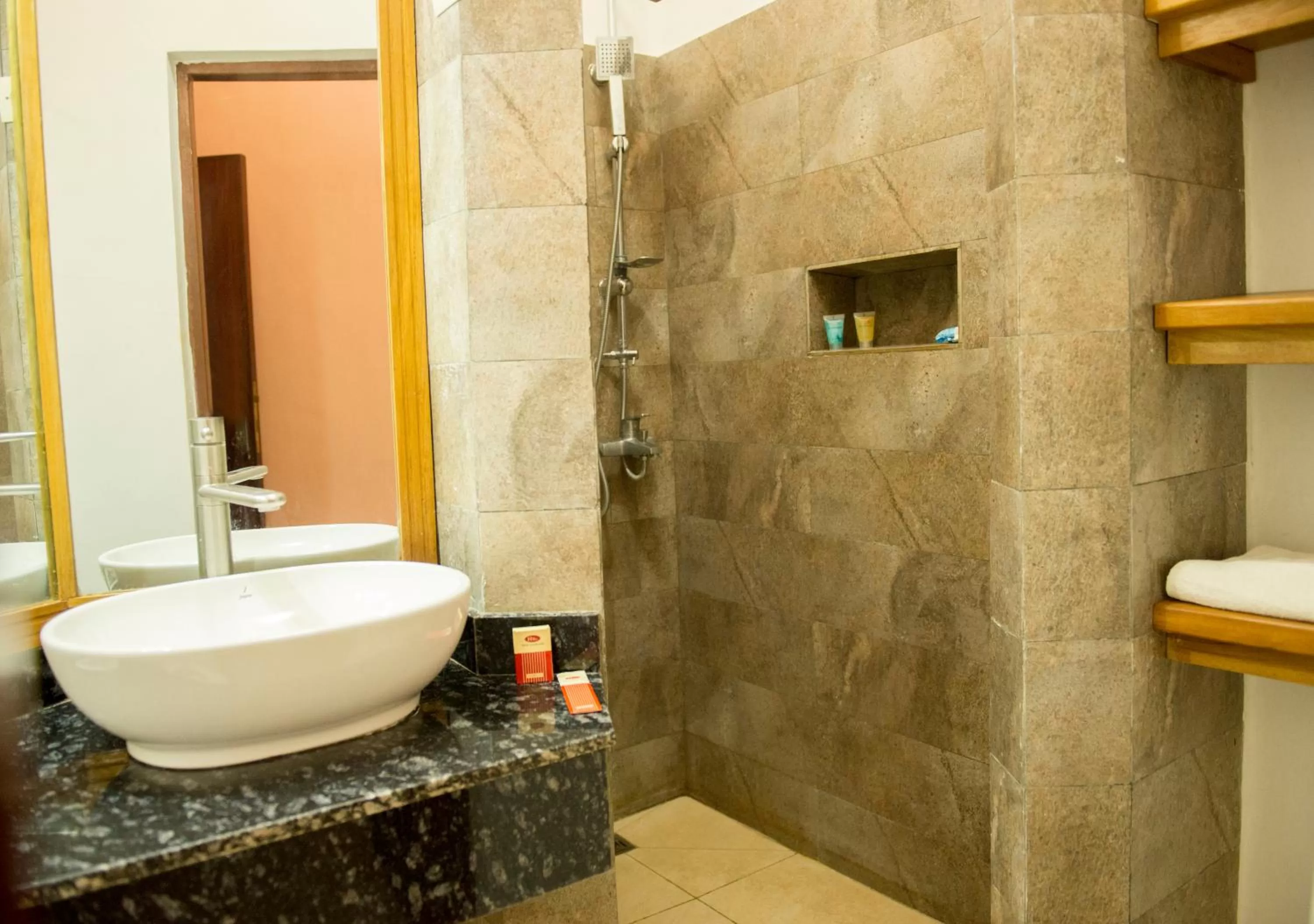Shower, Bathroom in Hotel Safari Gate