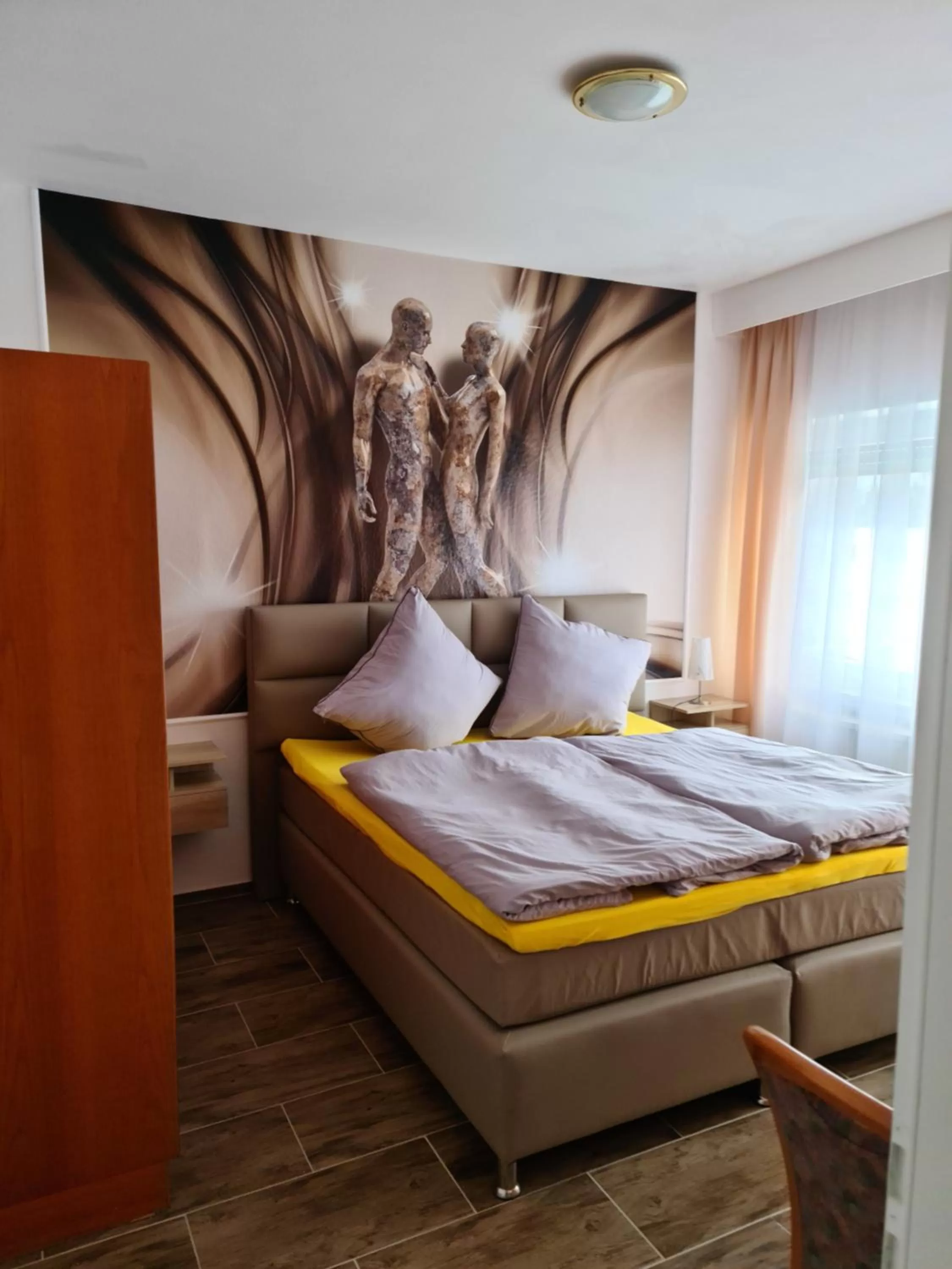 Bed in Hotel Sofia