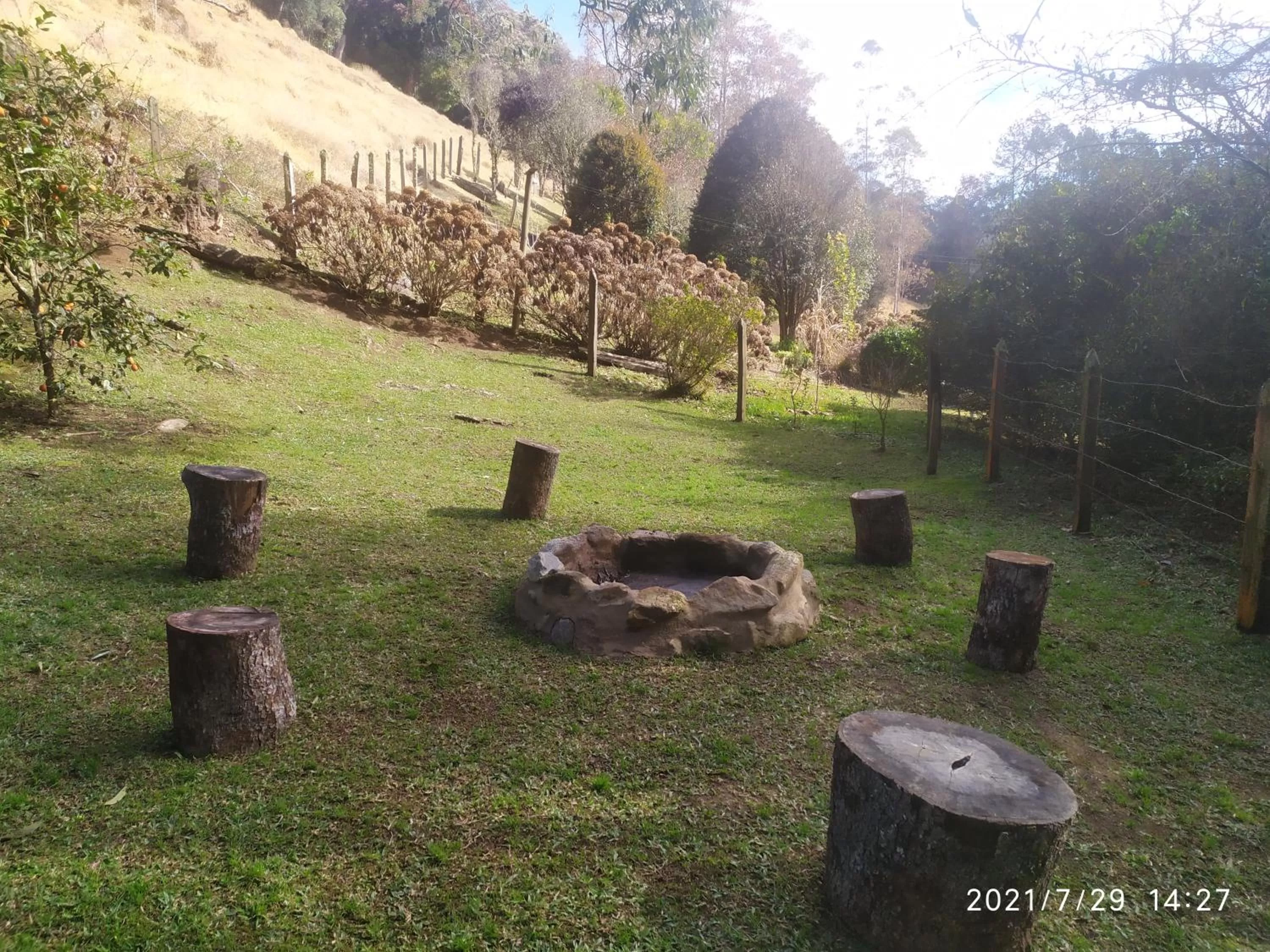 Garden in Pousada São Miguel