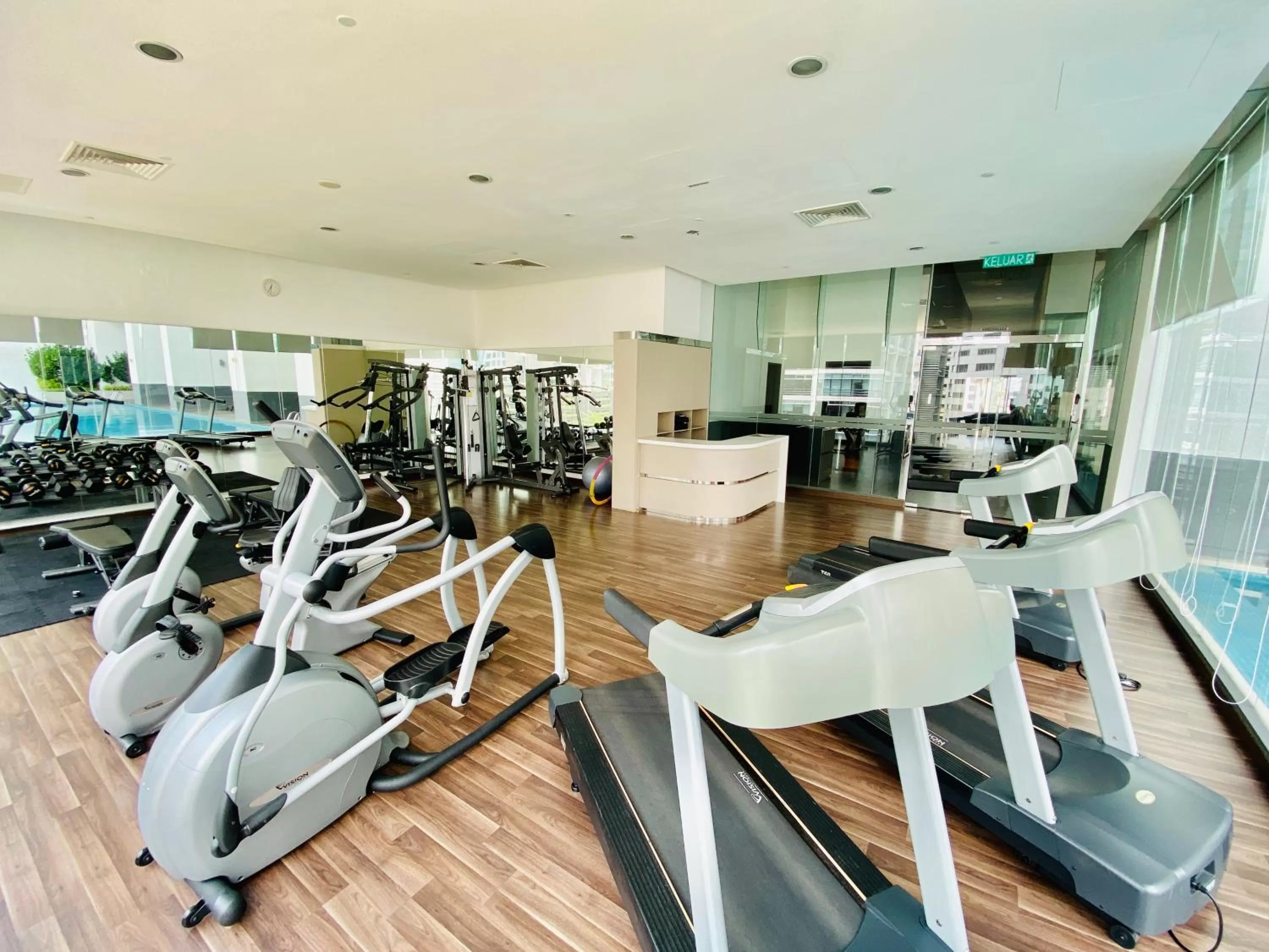 Fitness centre/facilities in Ramada Suites by Wyndham Kuala Lumpur City Centre