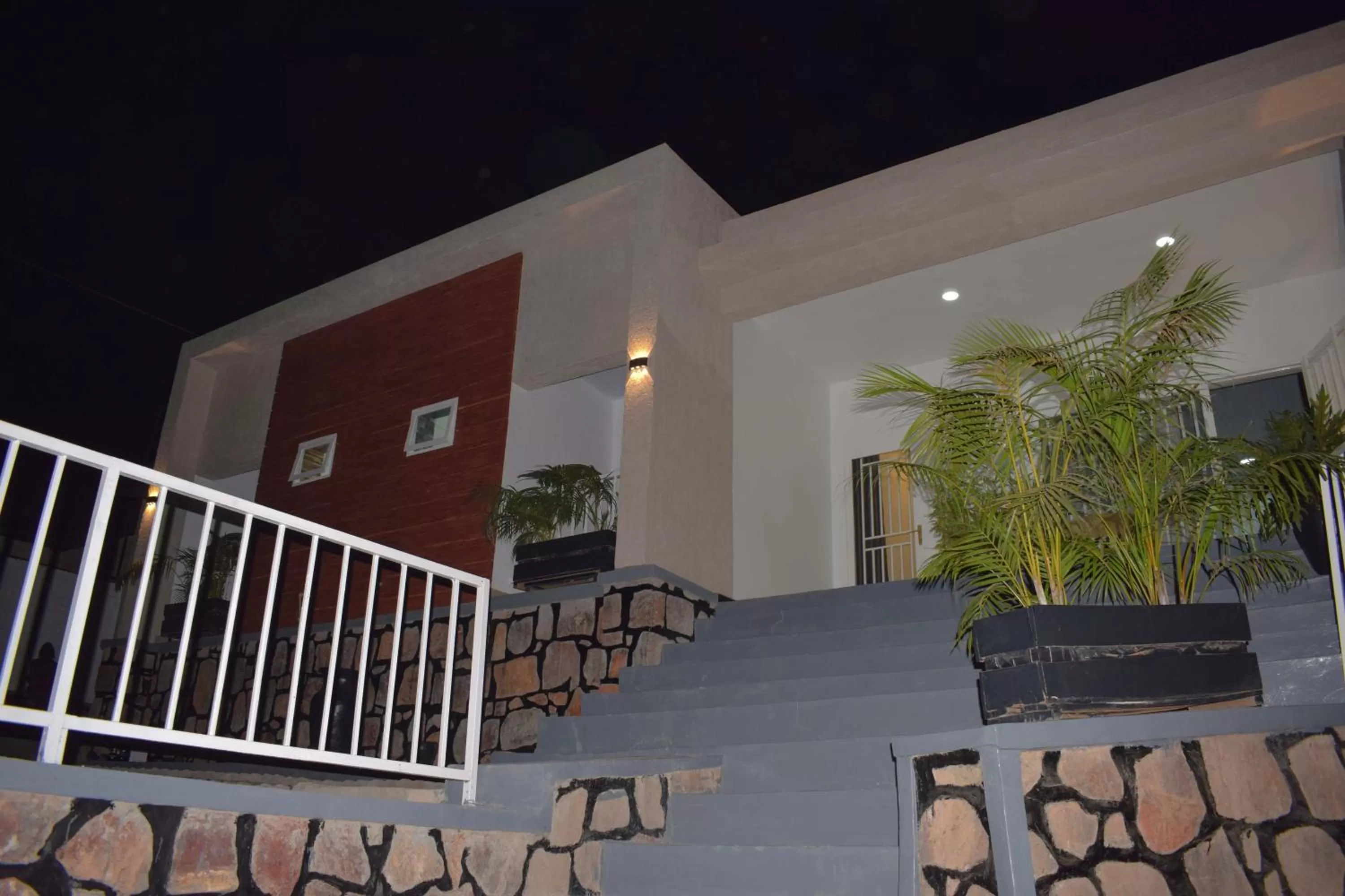 Night, Property Building in INZOZI AFRICA HOUSE B&B-Gishushu