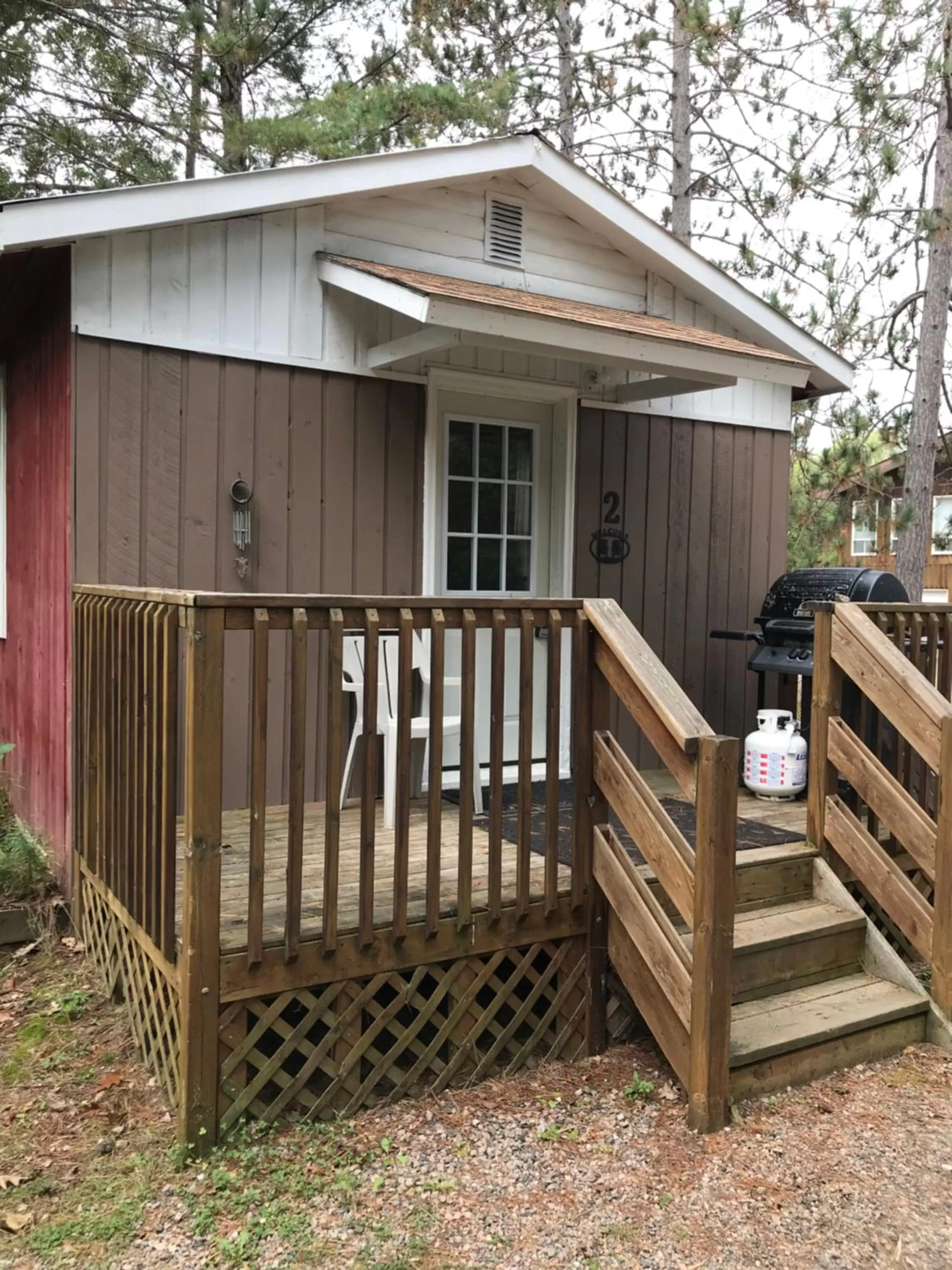 Seating area in Hush Lodge and Cottages