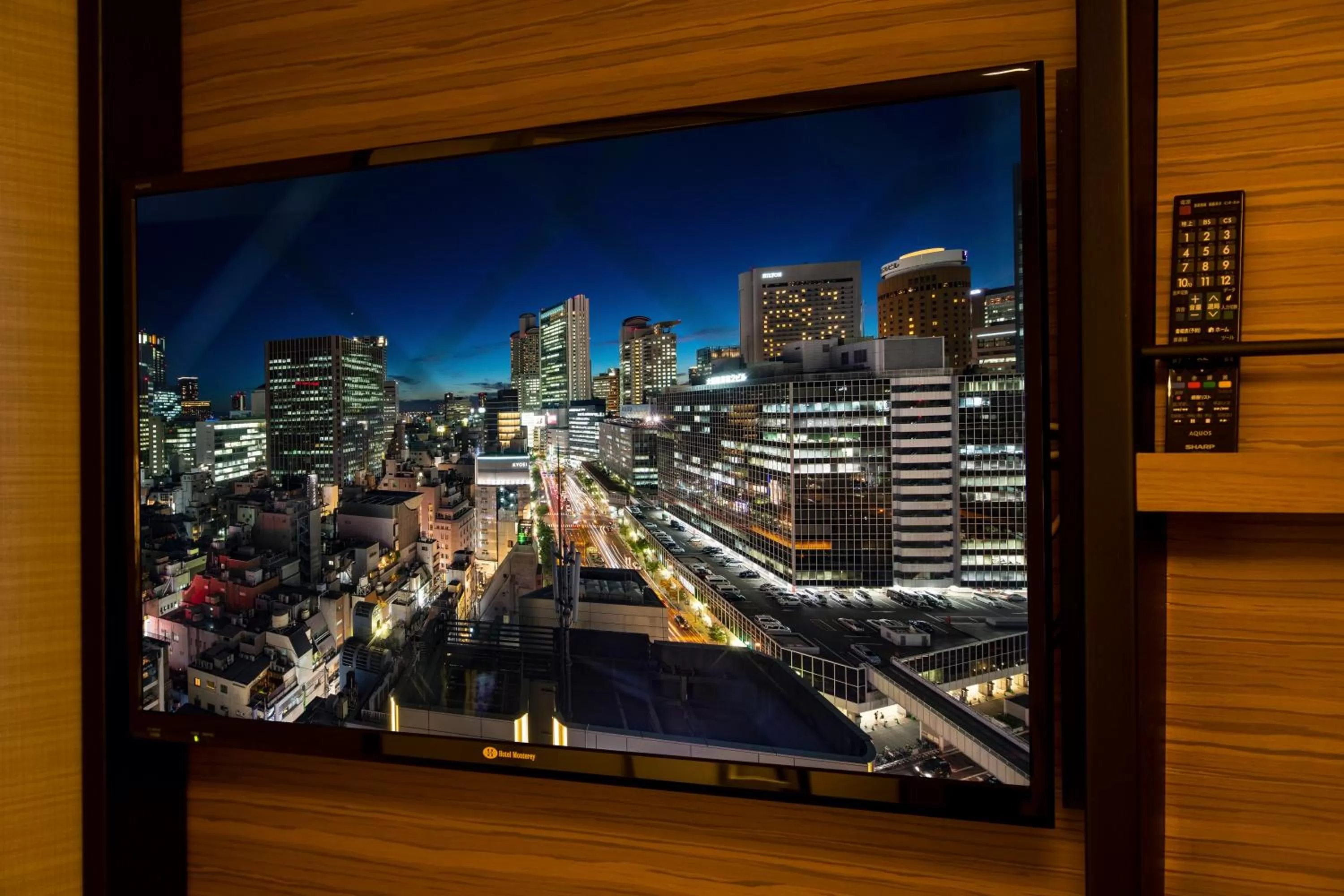 TV and multimedia in Hotel Monterey Le Frere Osaka