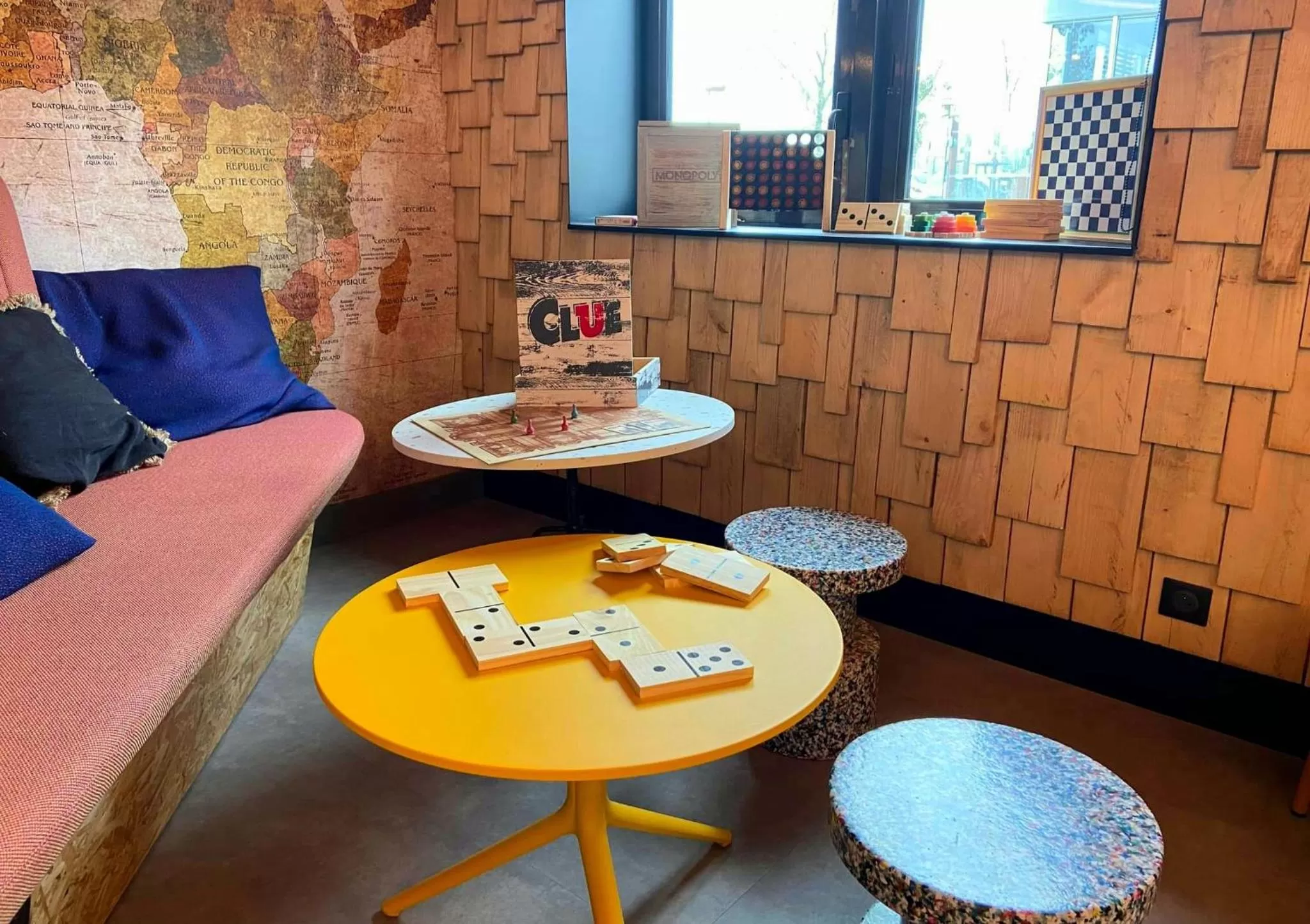 Seating area in Birgit Hôtel Le Havre Centre