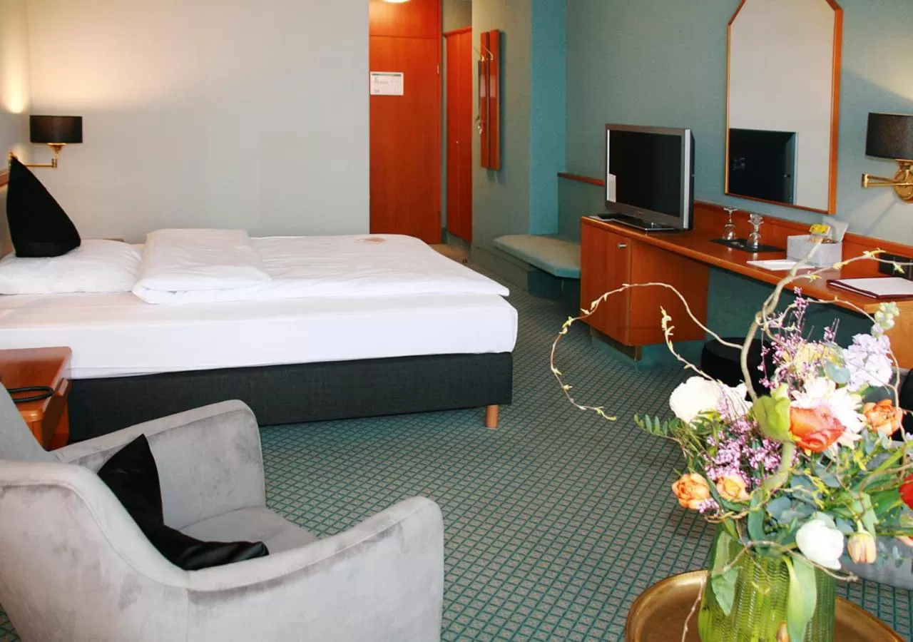 Photo of the whole room, Bed in AVIA Hotel