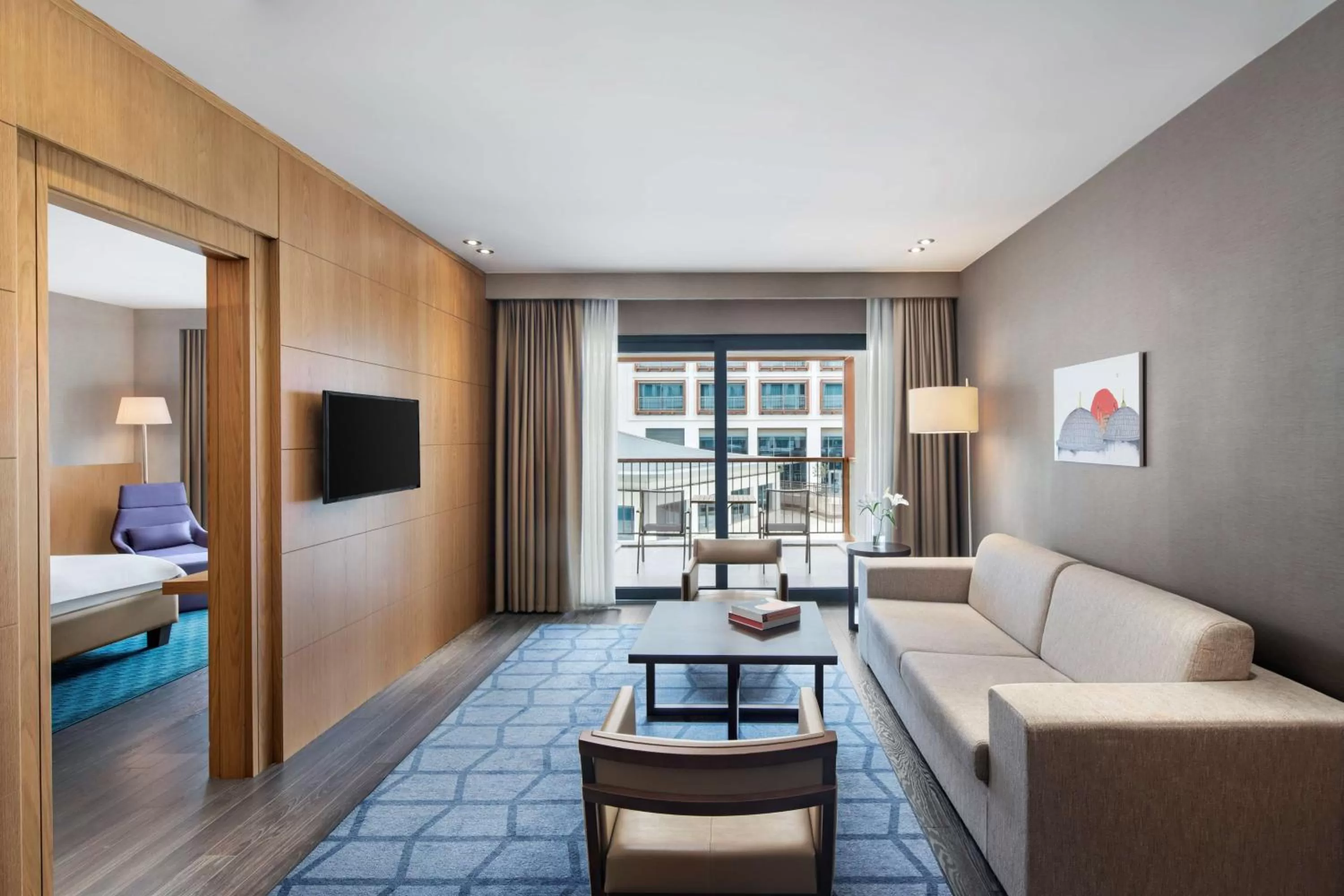 Living room, Bed in Radisson Blu Hotel & Spa, Istanbul Tuzla