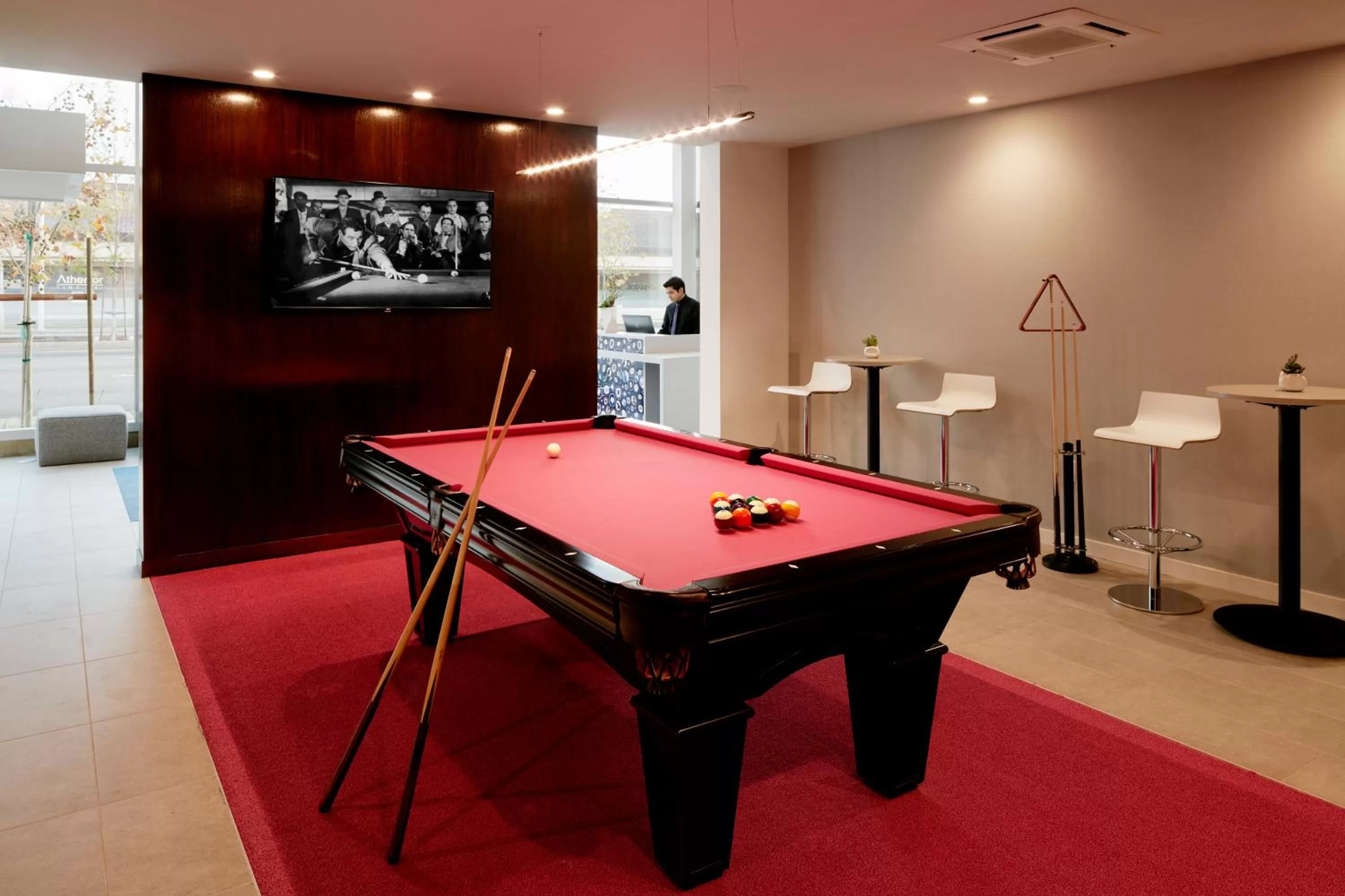 Billiard in Hotel Lucent
