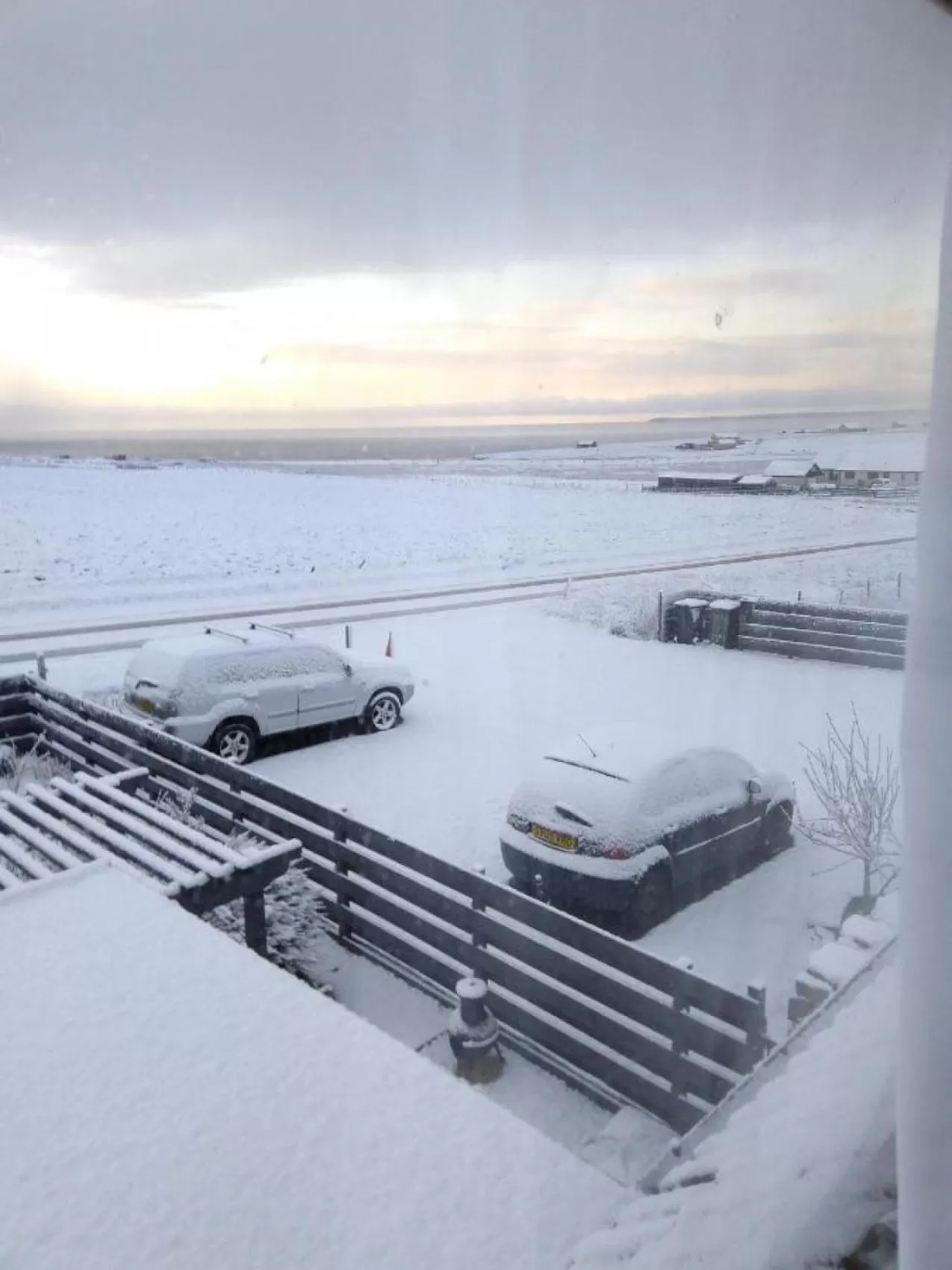 Property building, Winter in Horseshoecroft