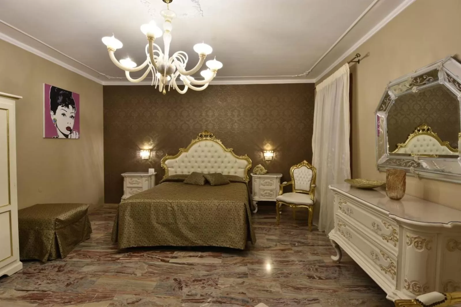 Photo of the whole room, Bed in Ca' del Cinema B&B