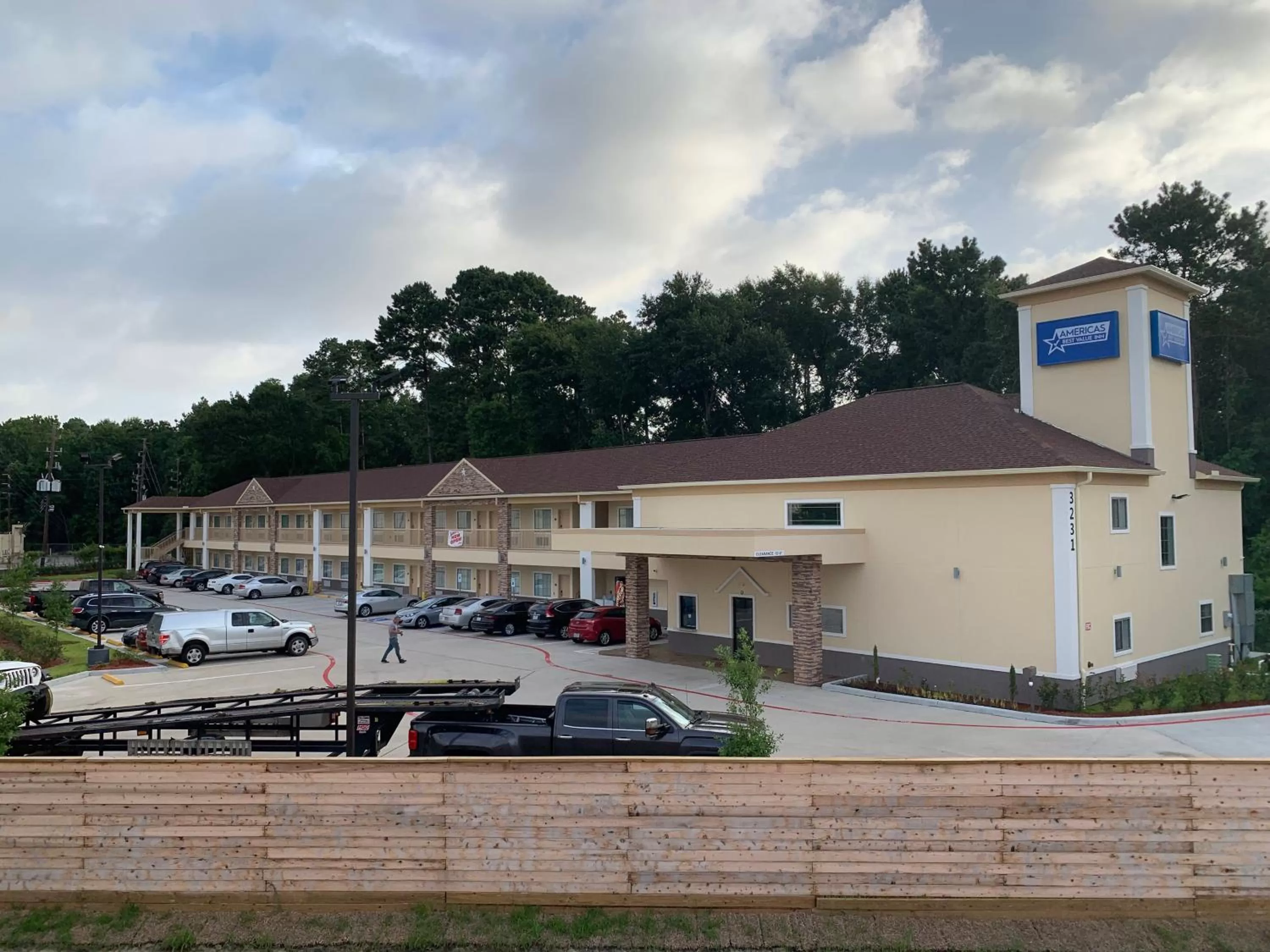Property building in Americas Best Value Inn- Aldine Westfield