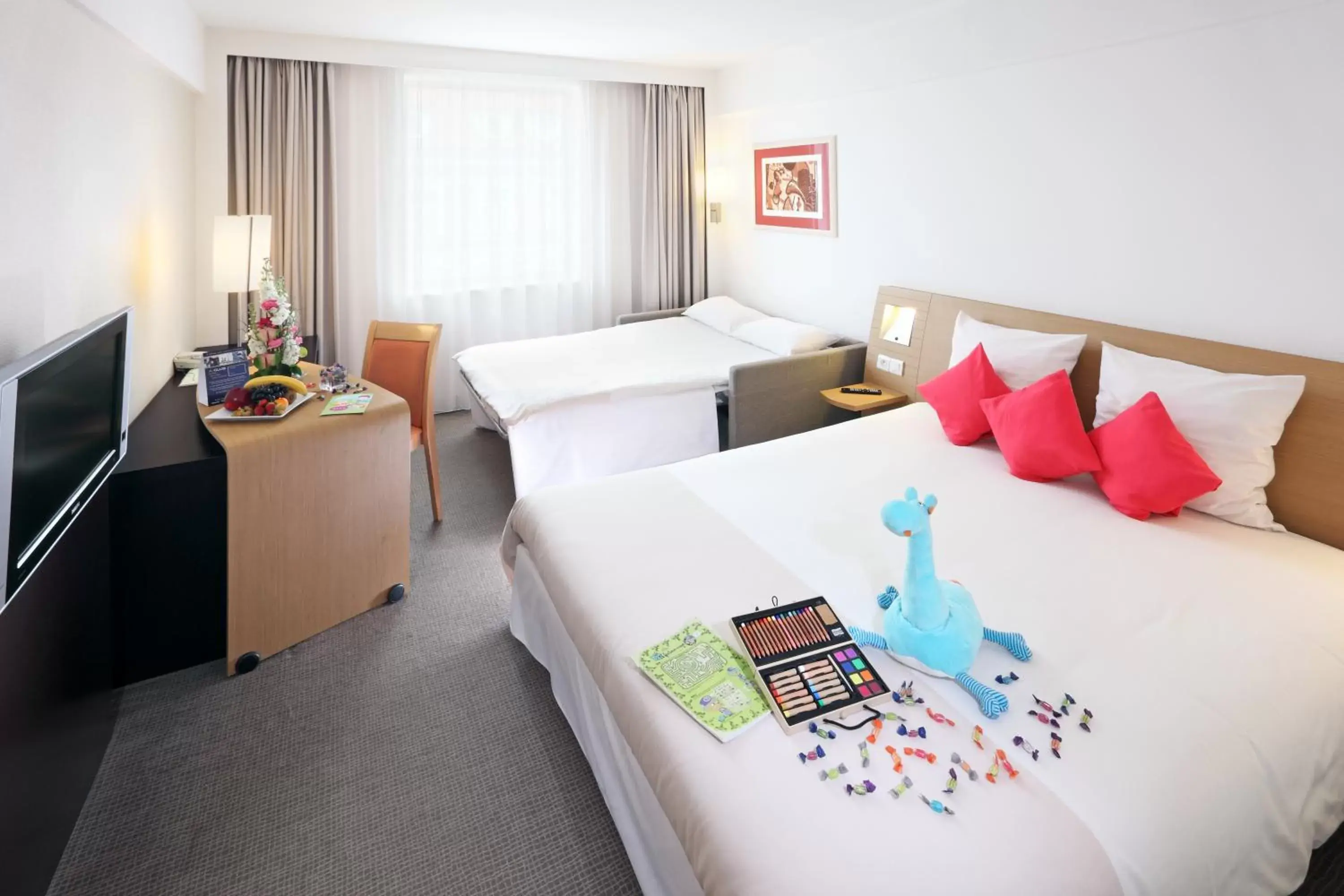 Standard Twin Room in Novotel Praha Wenceslas Square Standard Twin Room in Novotel Praha Wenceslas Square