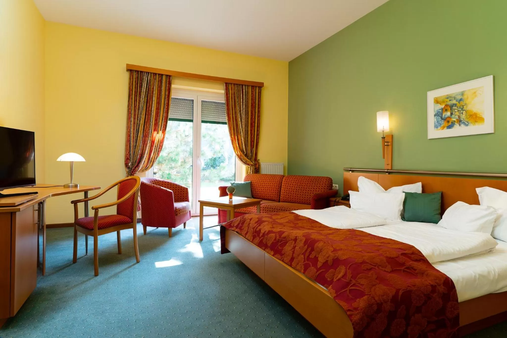 Bed in Hotel Garni Pölzl