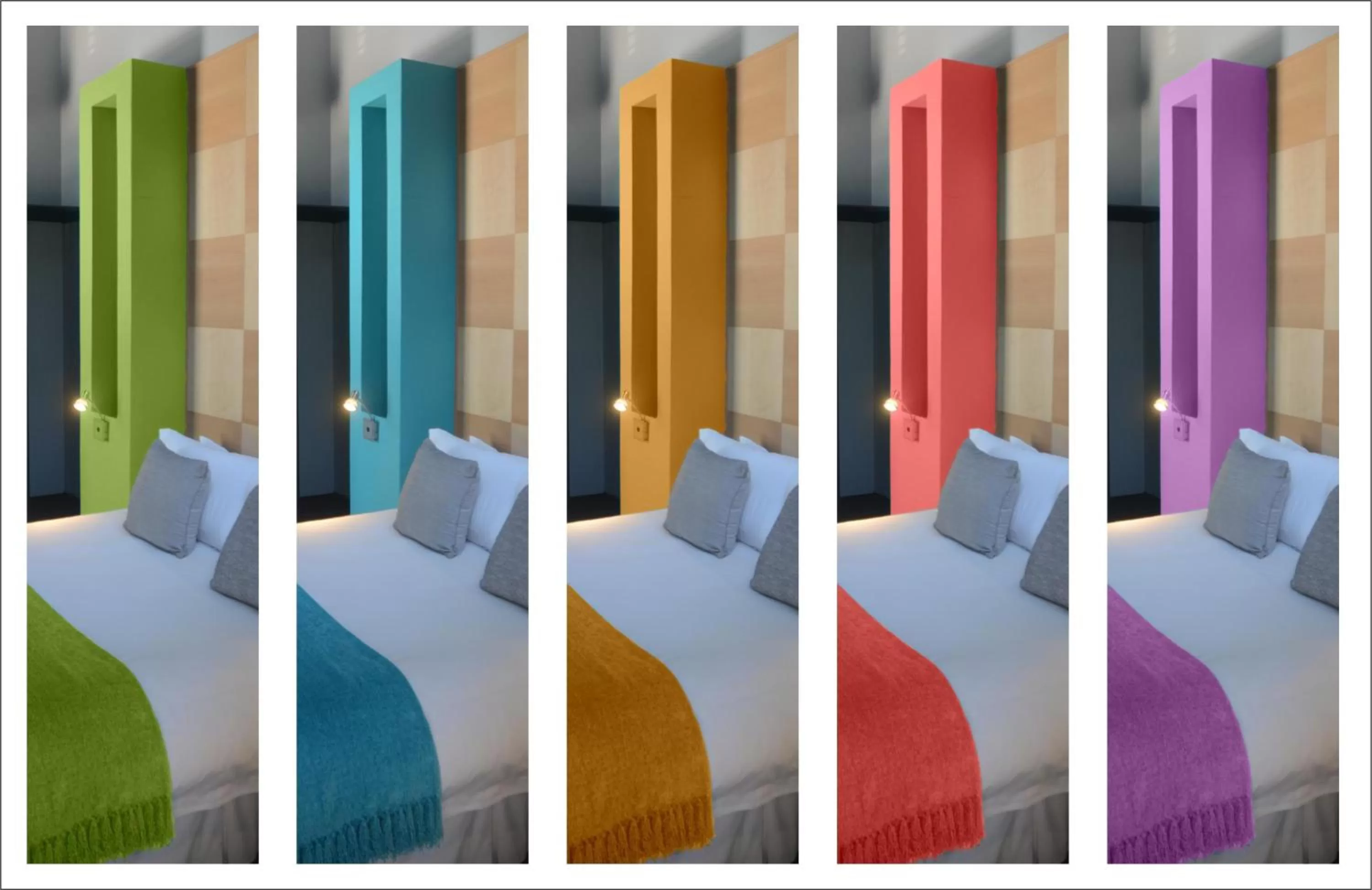 Bed in City Living Boutique Hotel