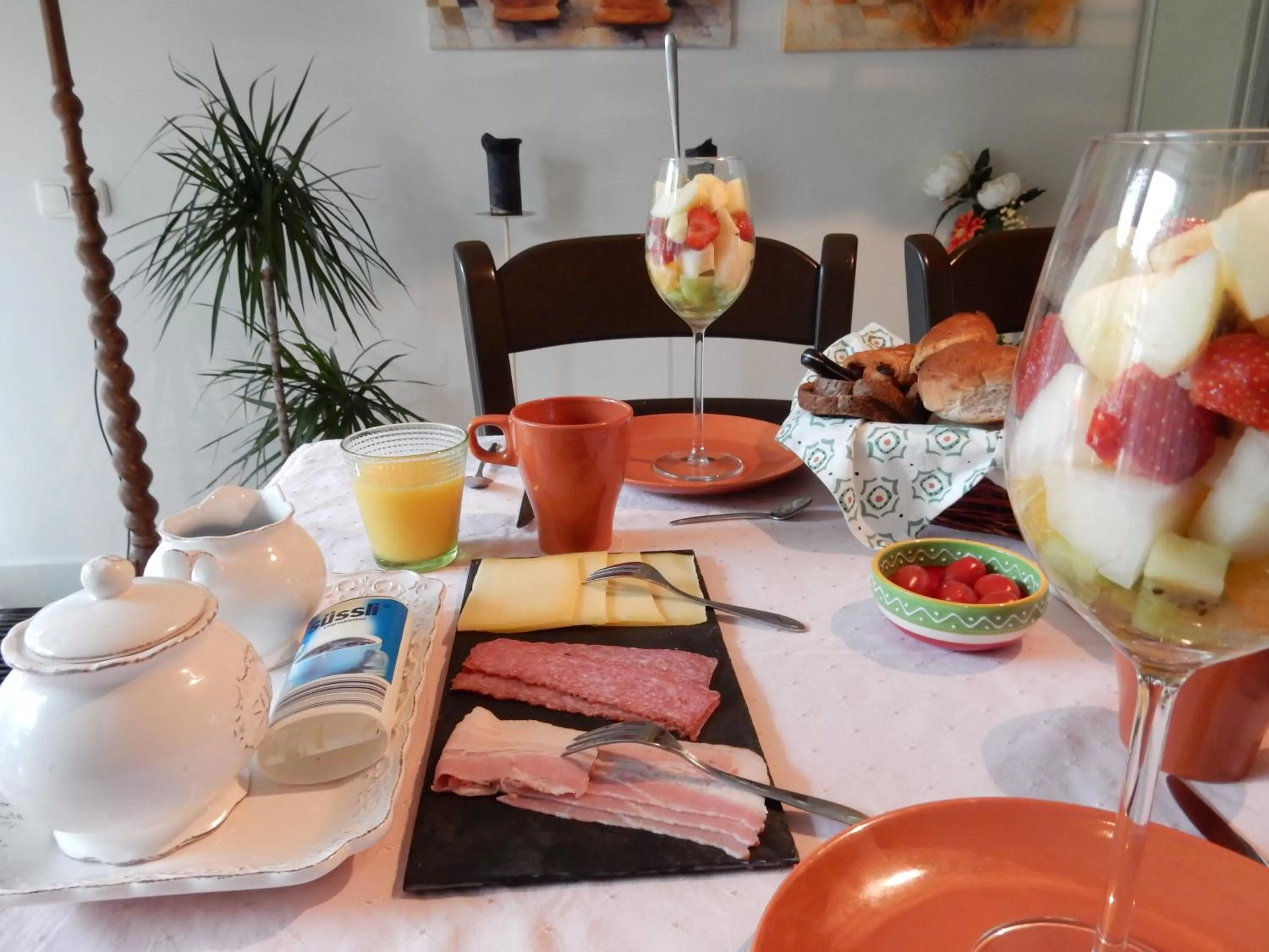 Food close-up in B&B Acacia