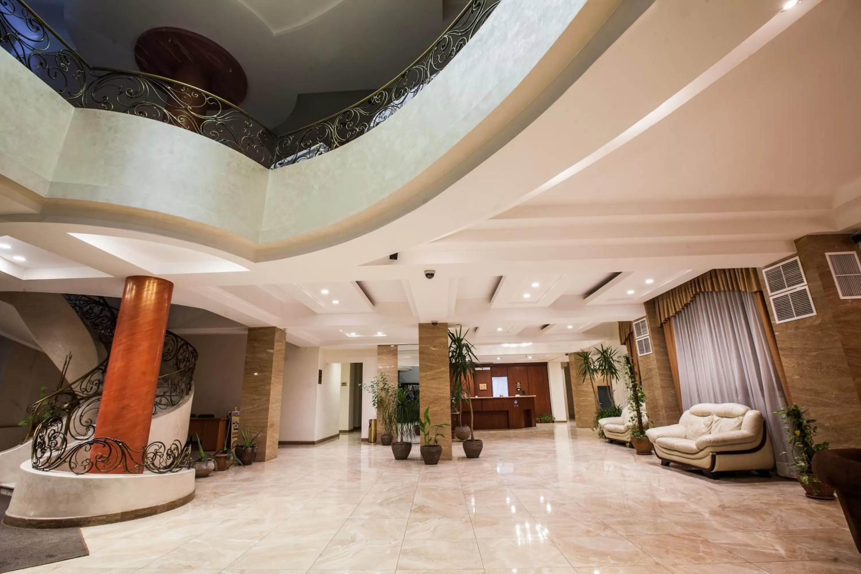 Lobby or reception in Aviatrans Hotel