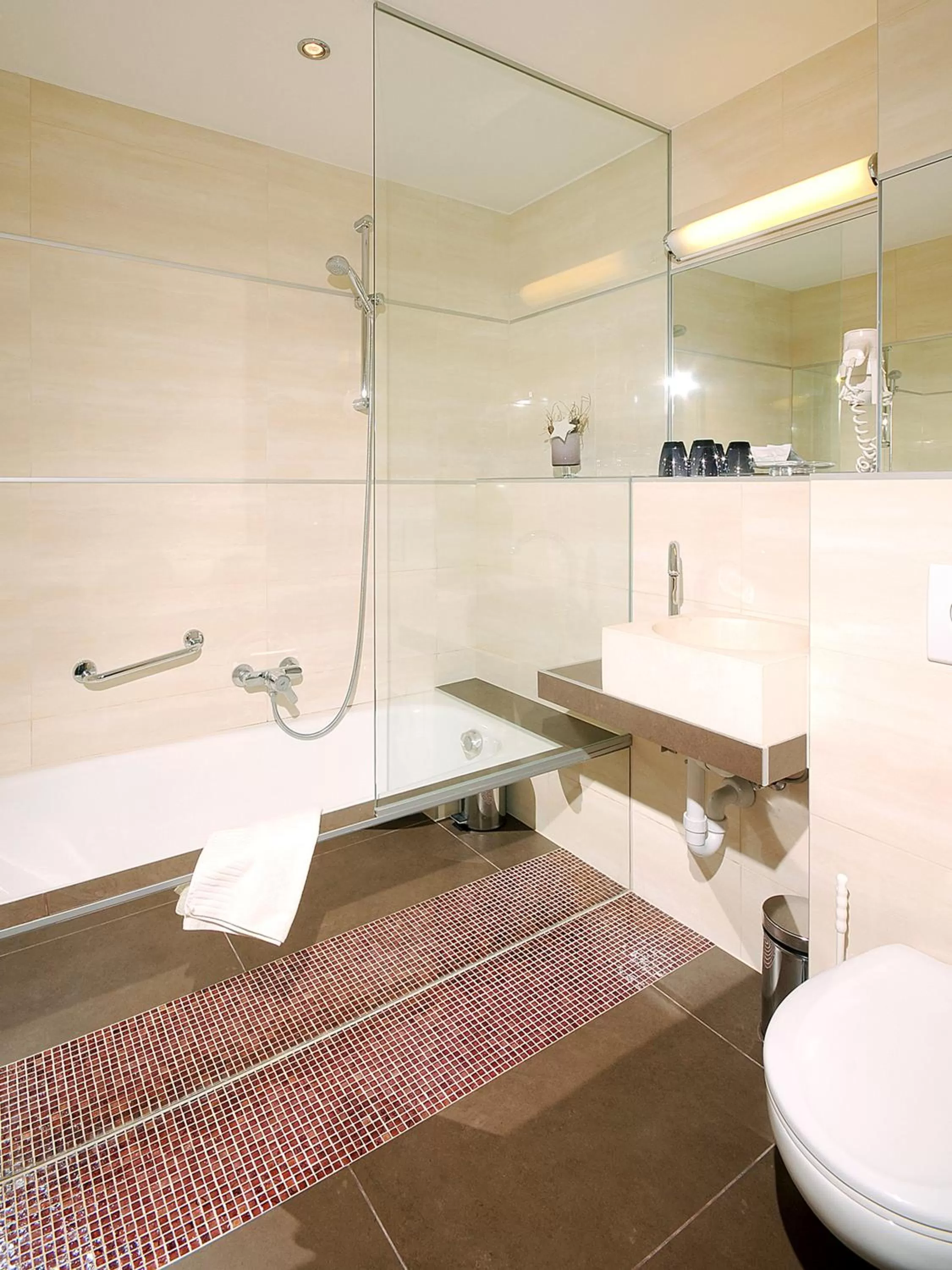 Bathroom in Hotel Jägerhof und Jagdhaus