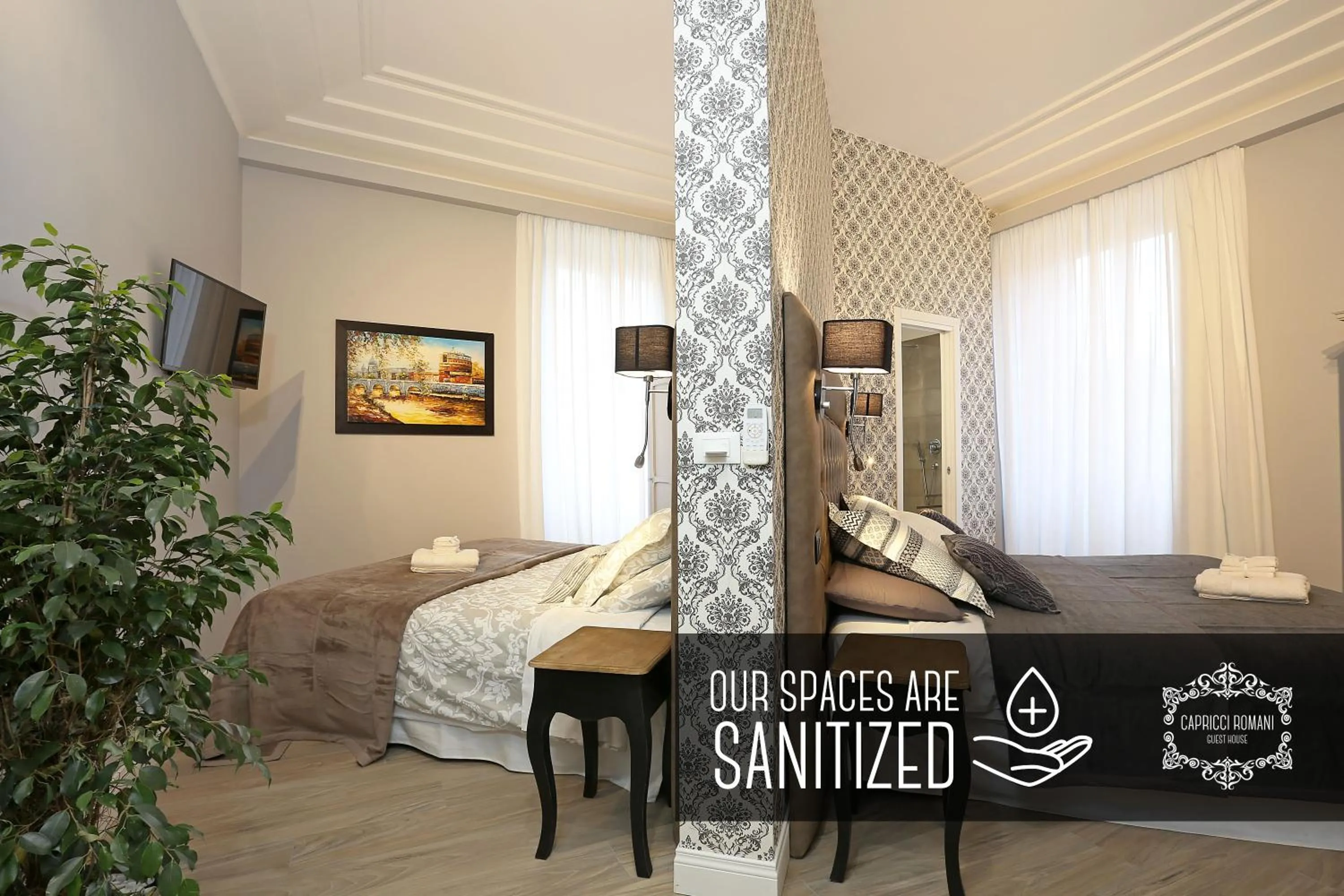 Bed in Capricci Romani