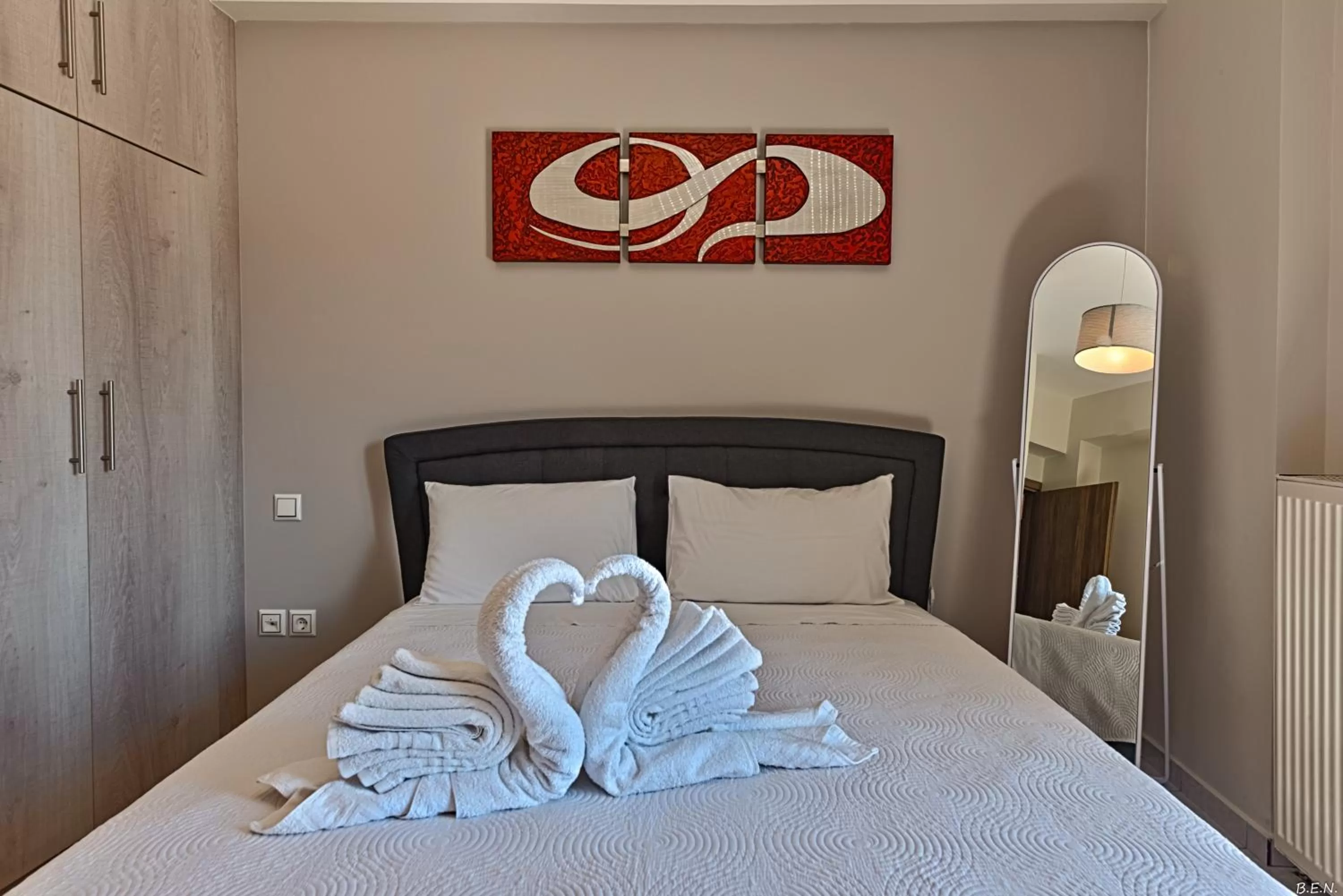 Bed in Alexia's Apartments