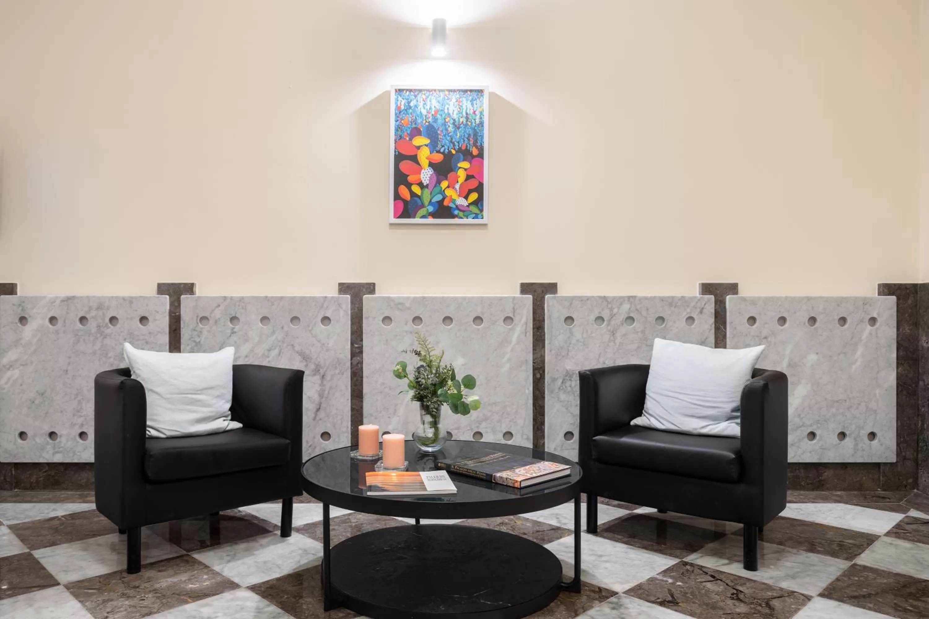 Lobby or reception in Open Sicily Residence - Central Apartments Near Quattro Canti