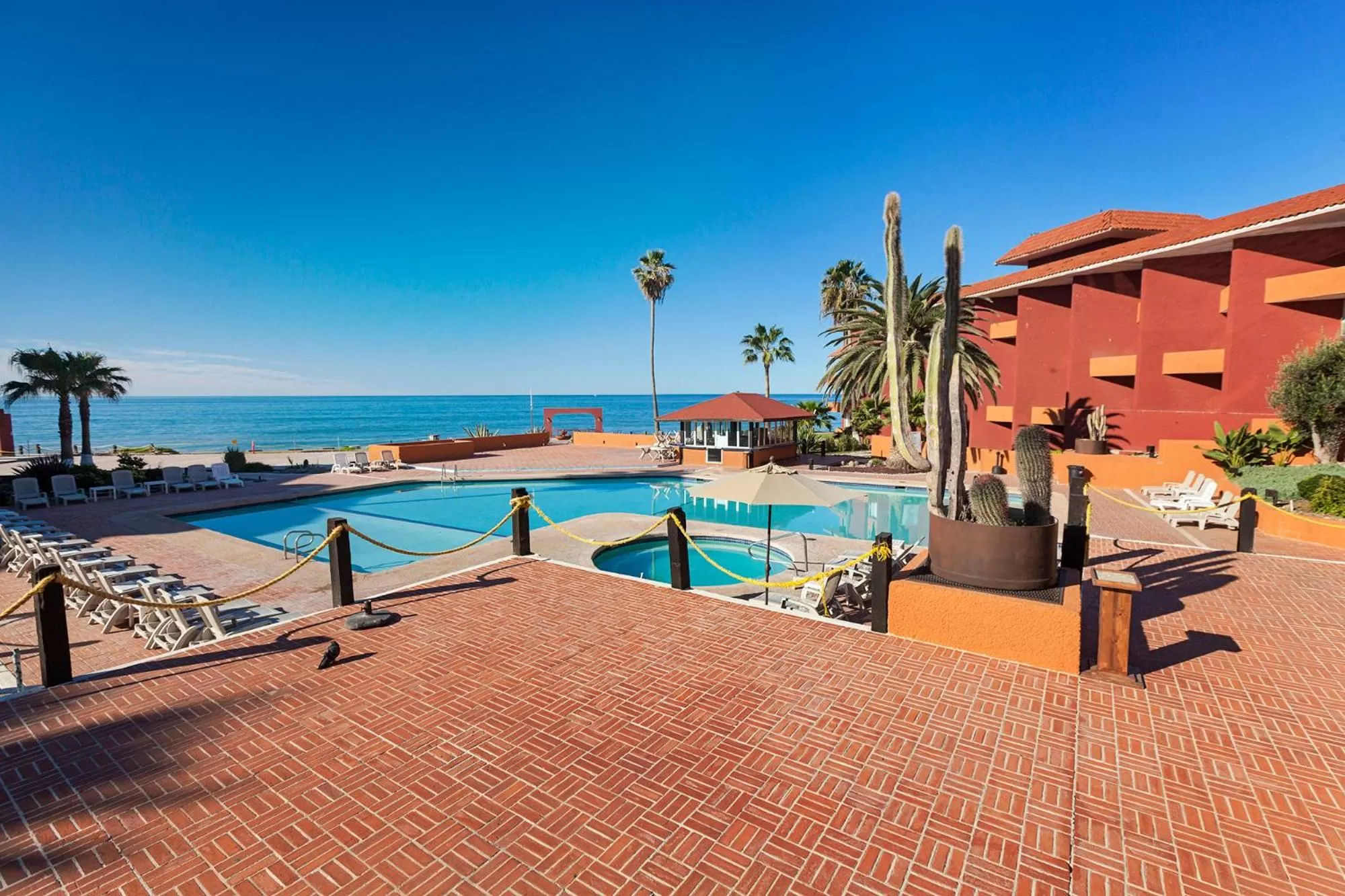 Swimming pool in Puerto Nuevo Baja Hotel & Villas