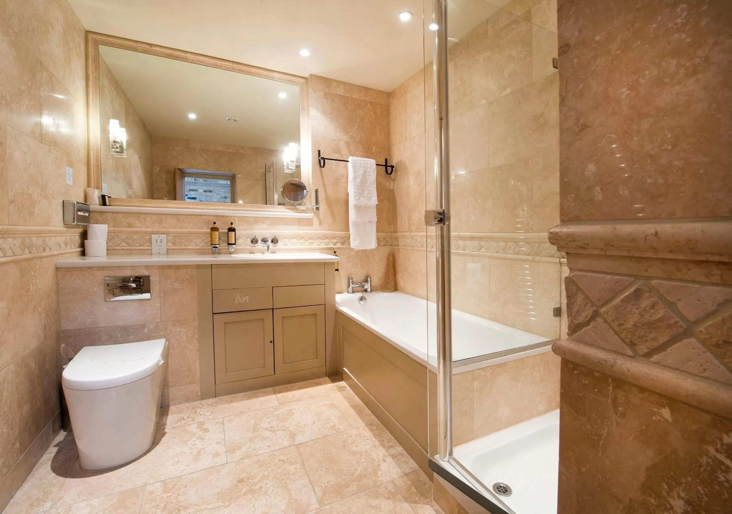 Bathroom in The Fox by Greene King Inns