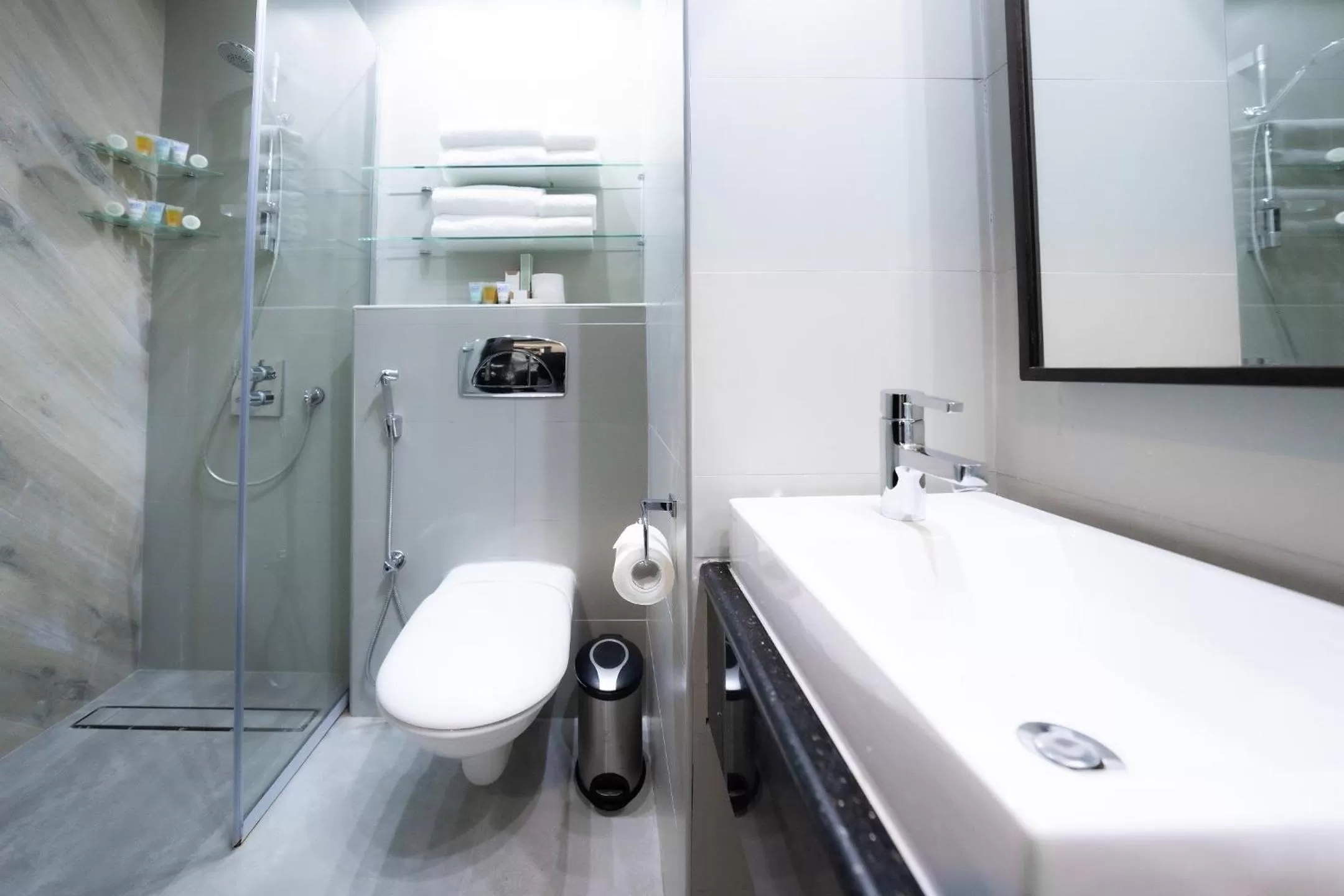 Bathroom in Ramada Encore Doha by Wyndham