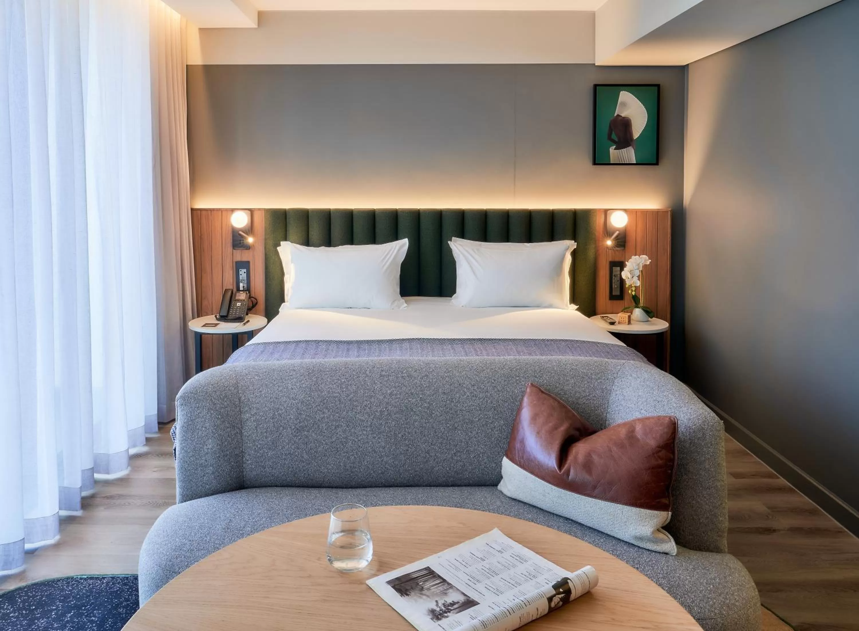 Bedroom, Bed in The Rockefeller Hotel by NEWMARK